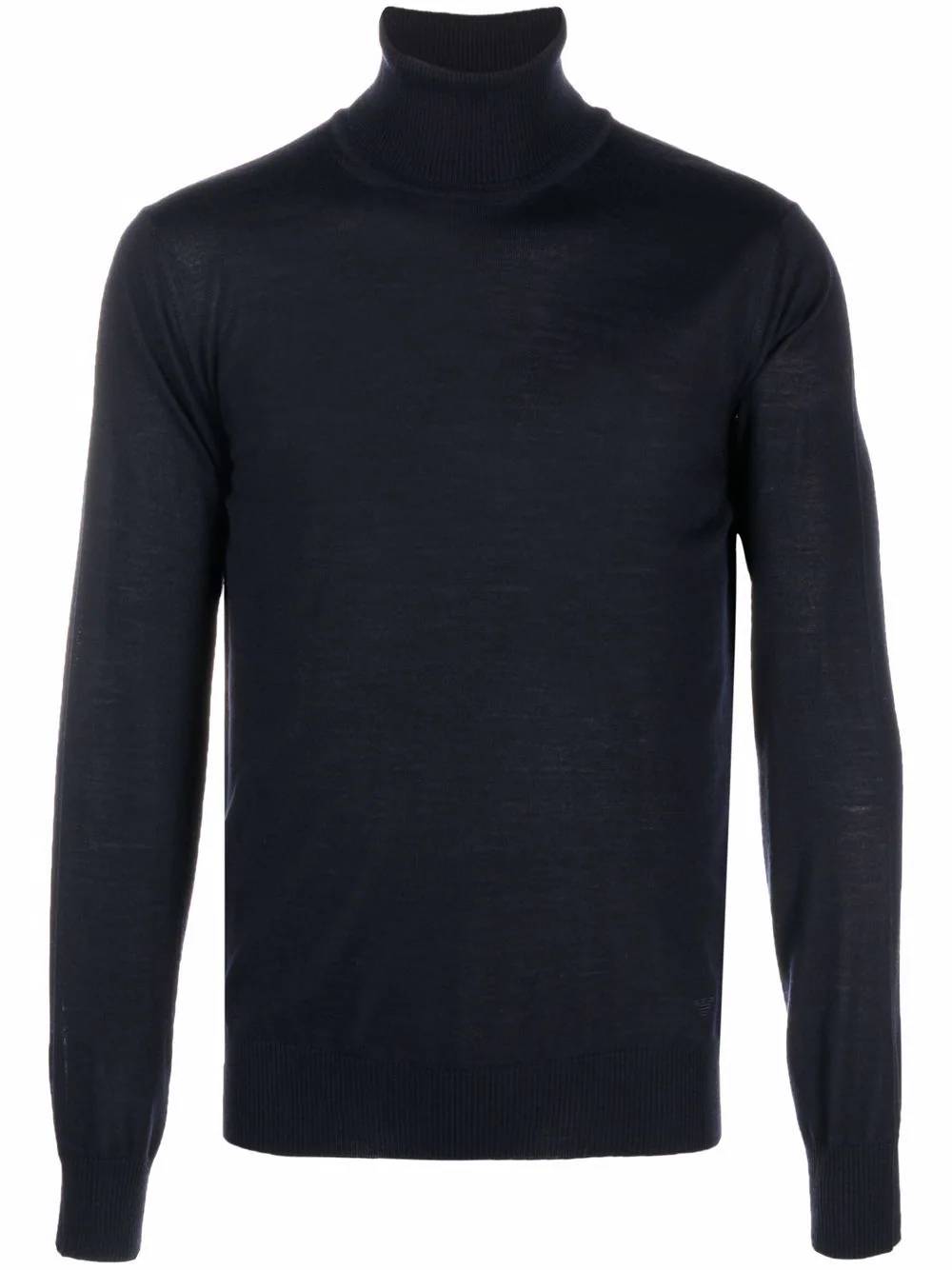 Emporio Armani 8N1M43 Man Blue Sweaters - Zuklat