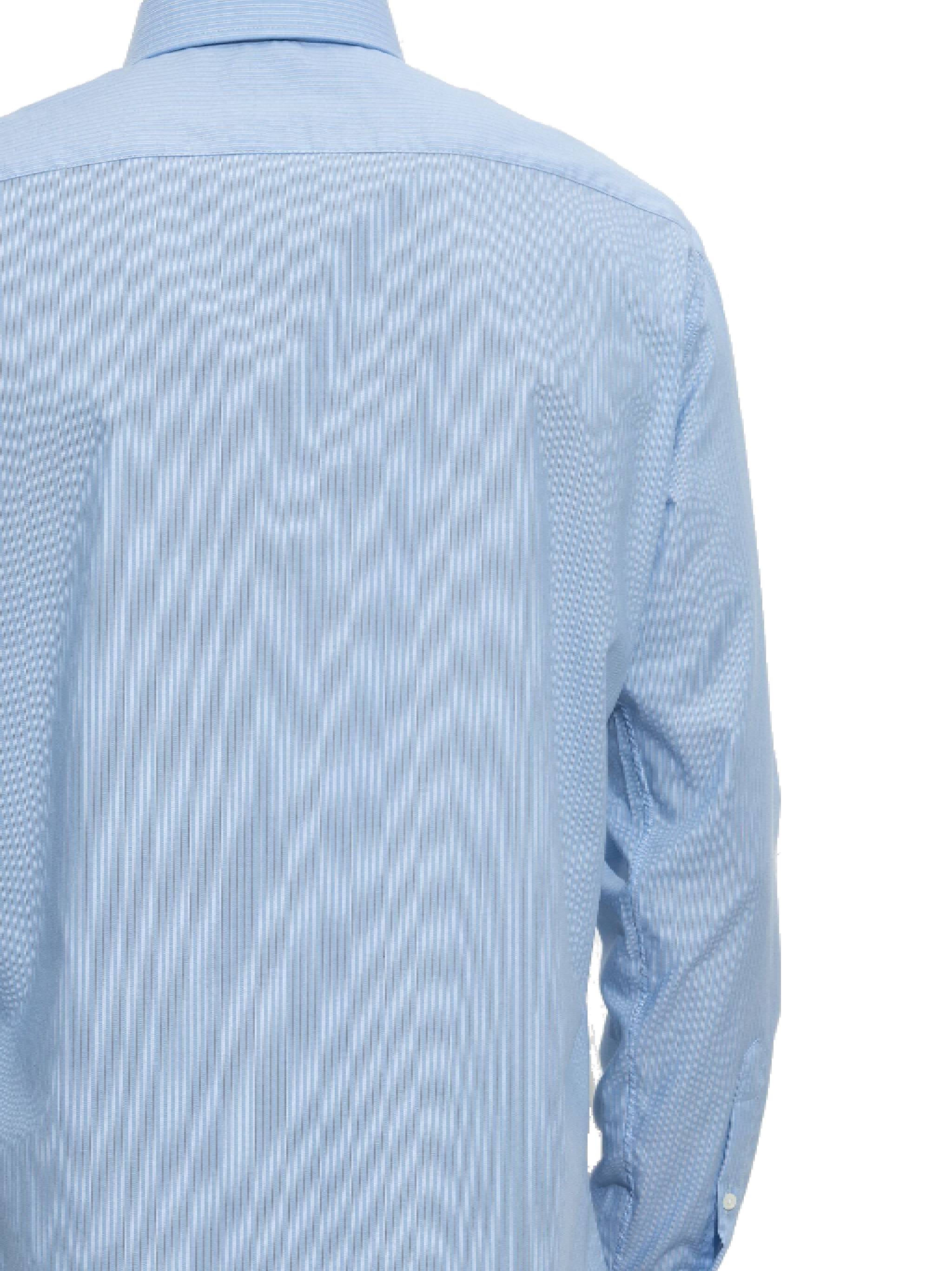 Emporio Armani EM000195 Man Clear Blue Shirts - Zuklat