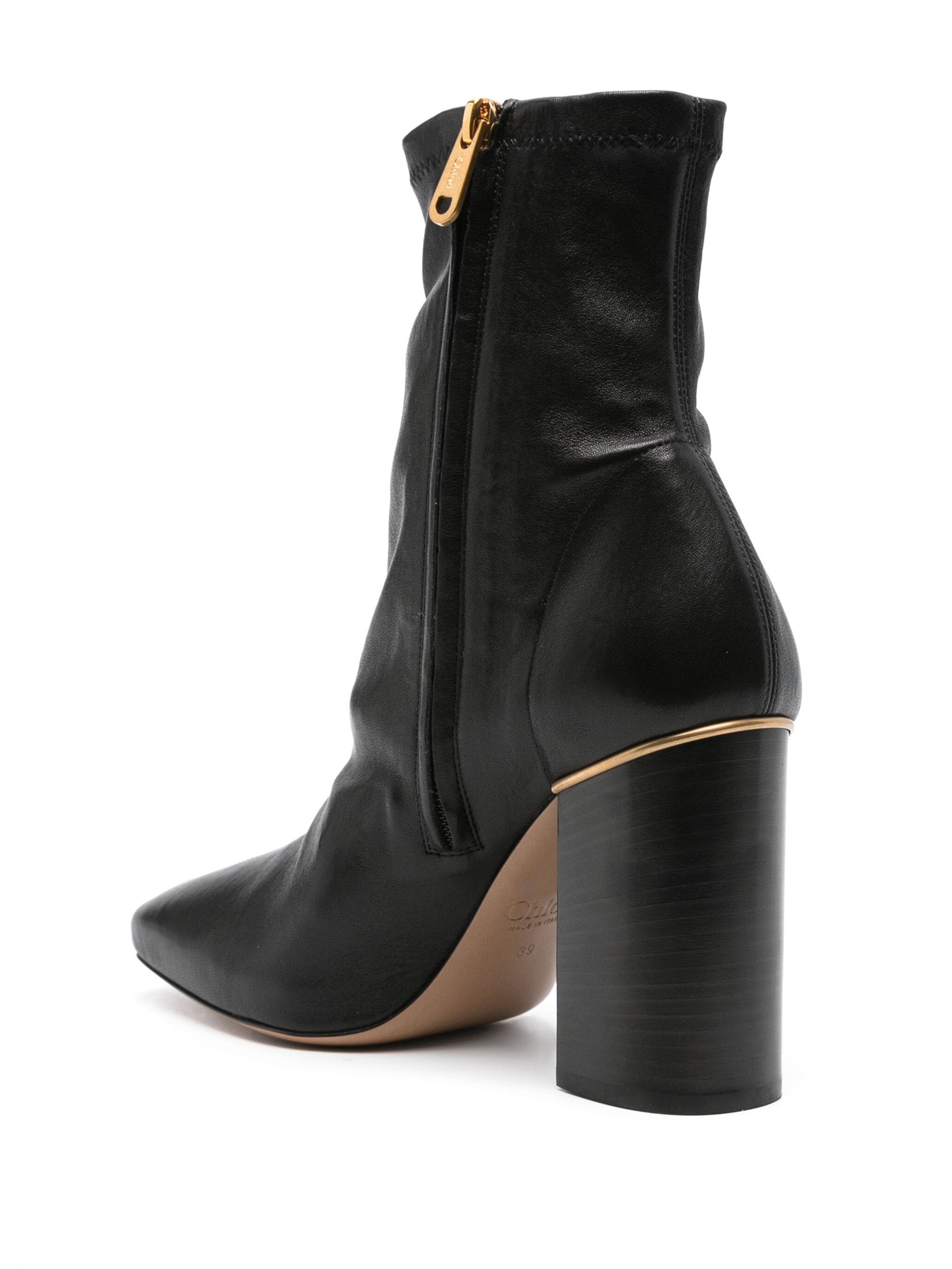 Chloè C24A03ALY Woman Black Boots - Zuklat