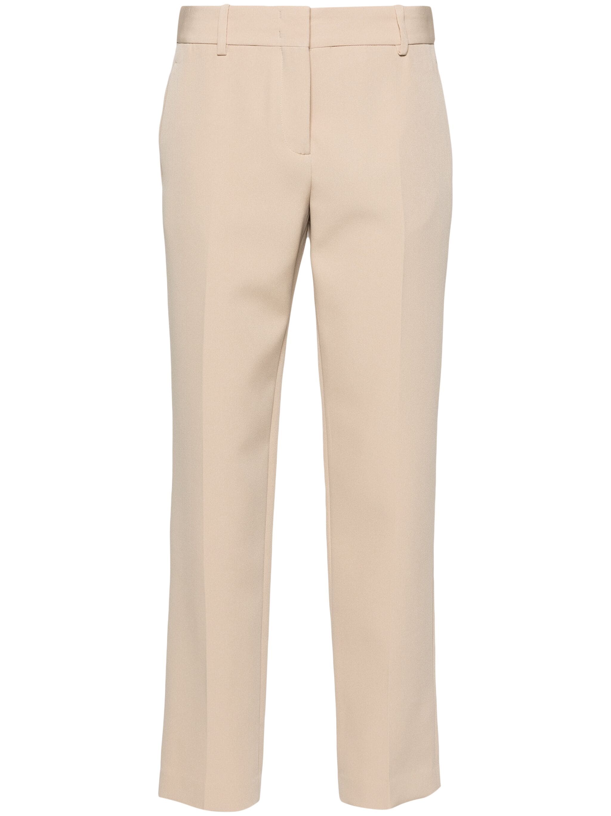 Ermanno Scervino D456P300KIK Woman Beige Trousers - Zuklat