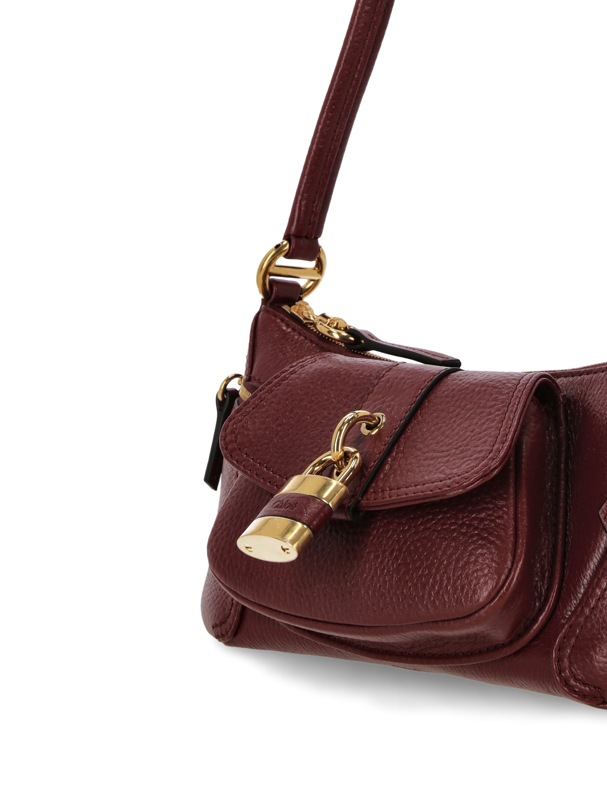 Chloè C24AS710N84 Woman BRUNET RED Bags.. - Zuklat