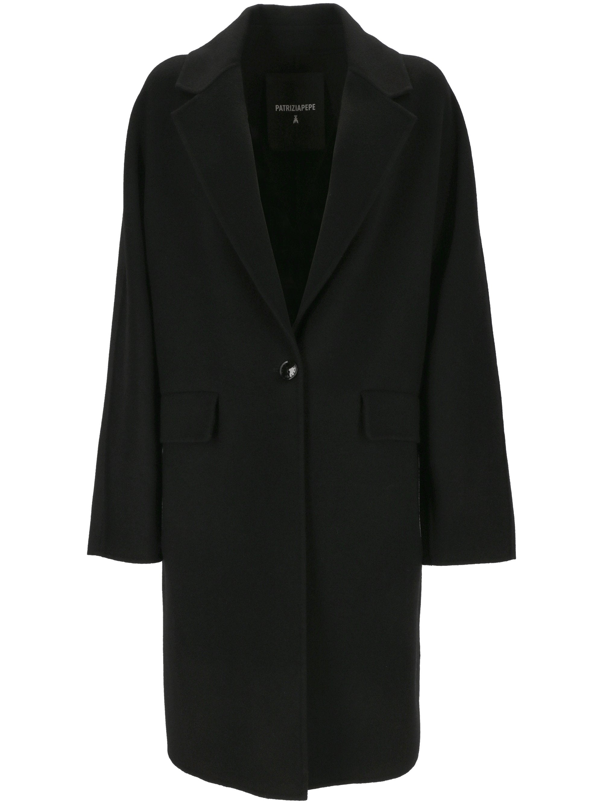 Patrizia Pepe 8O0004 Woman Black Coats - Zuklat