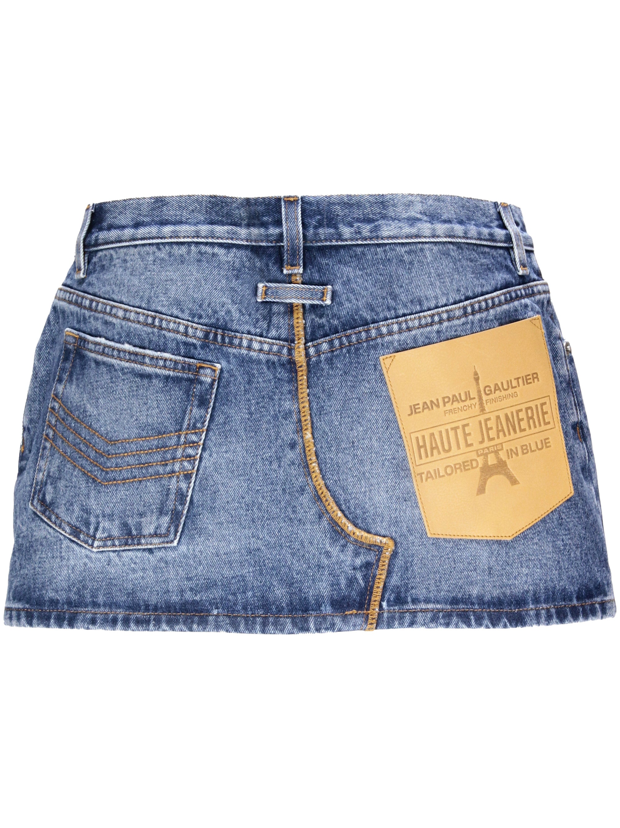 JEAN PAUL GAULTIER 24/30-F-JU107P Woman VINTAGEBLUE Skirts - Zuklat