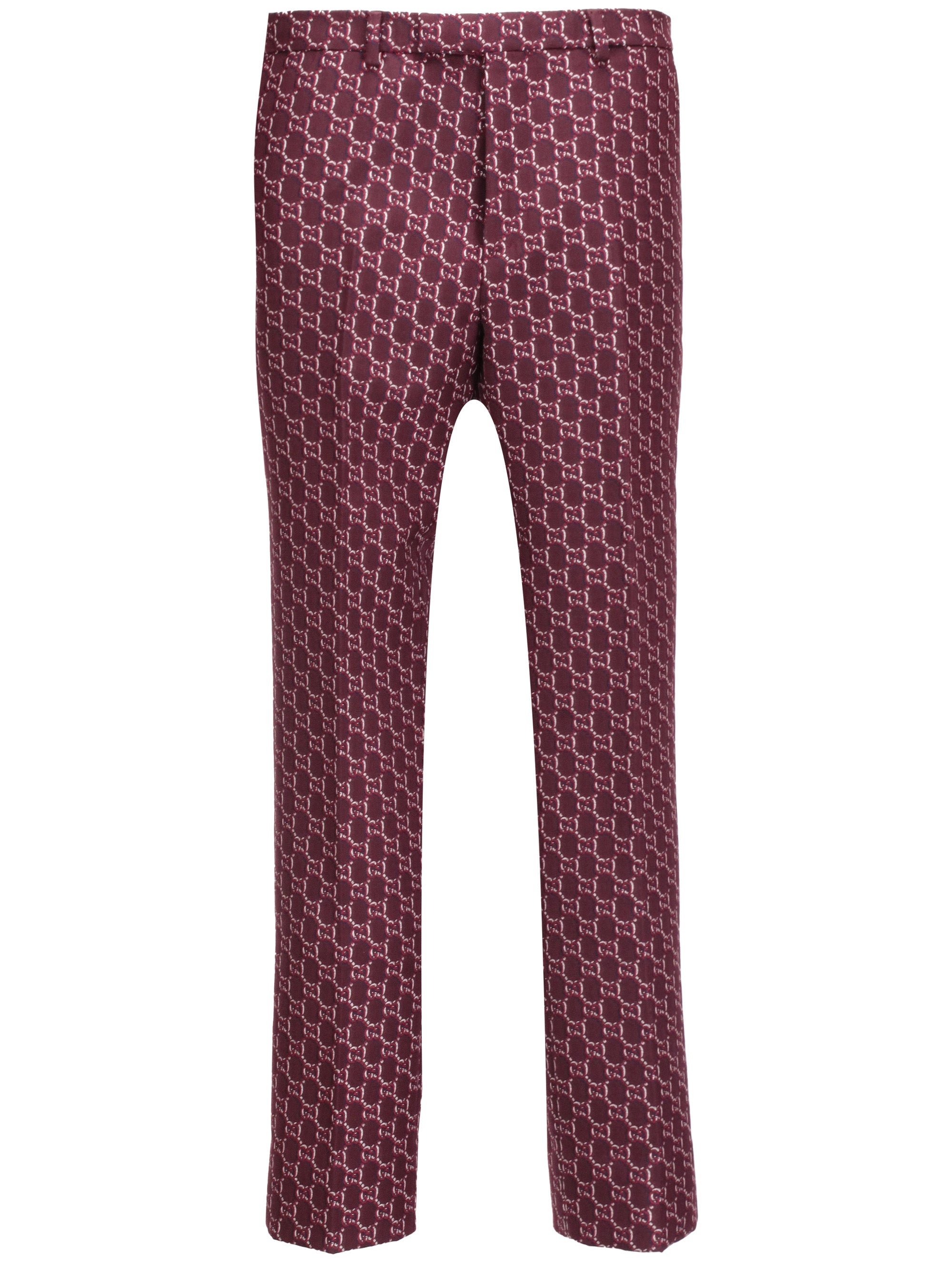 Gucci 793801 Man Red Trousers - Zuklat