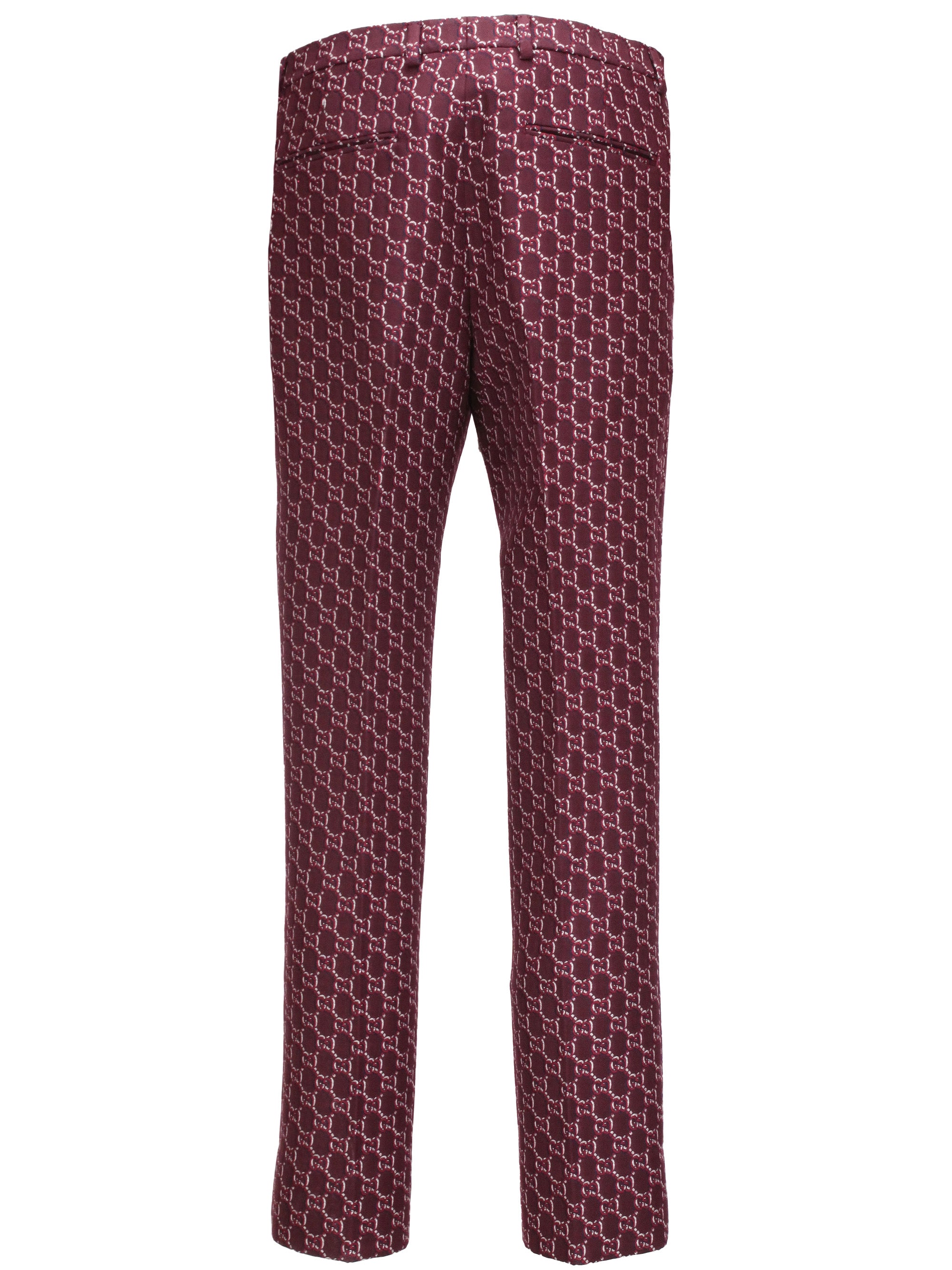 Gucci 793801 Man Red Trousers - Zuklat