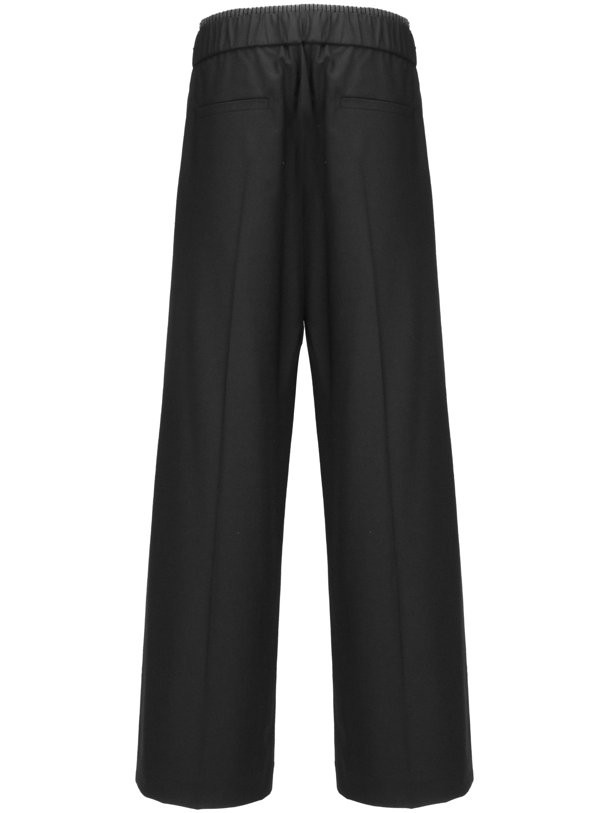 Brunello Cucinelli M0W07P8776 Woman Black Trousers - Zuklat