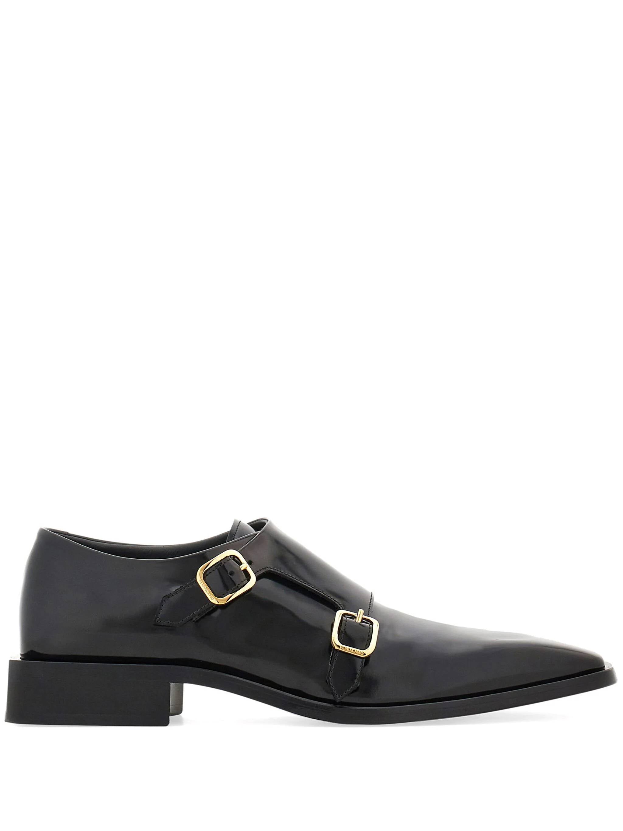 Ferragamo 029244 Man Black Flat shoes - Zuklat