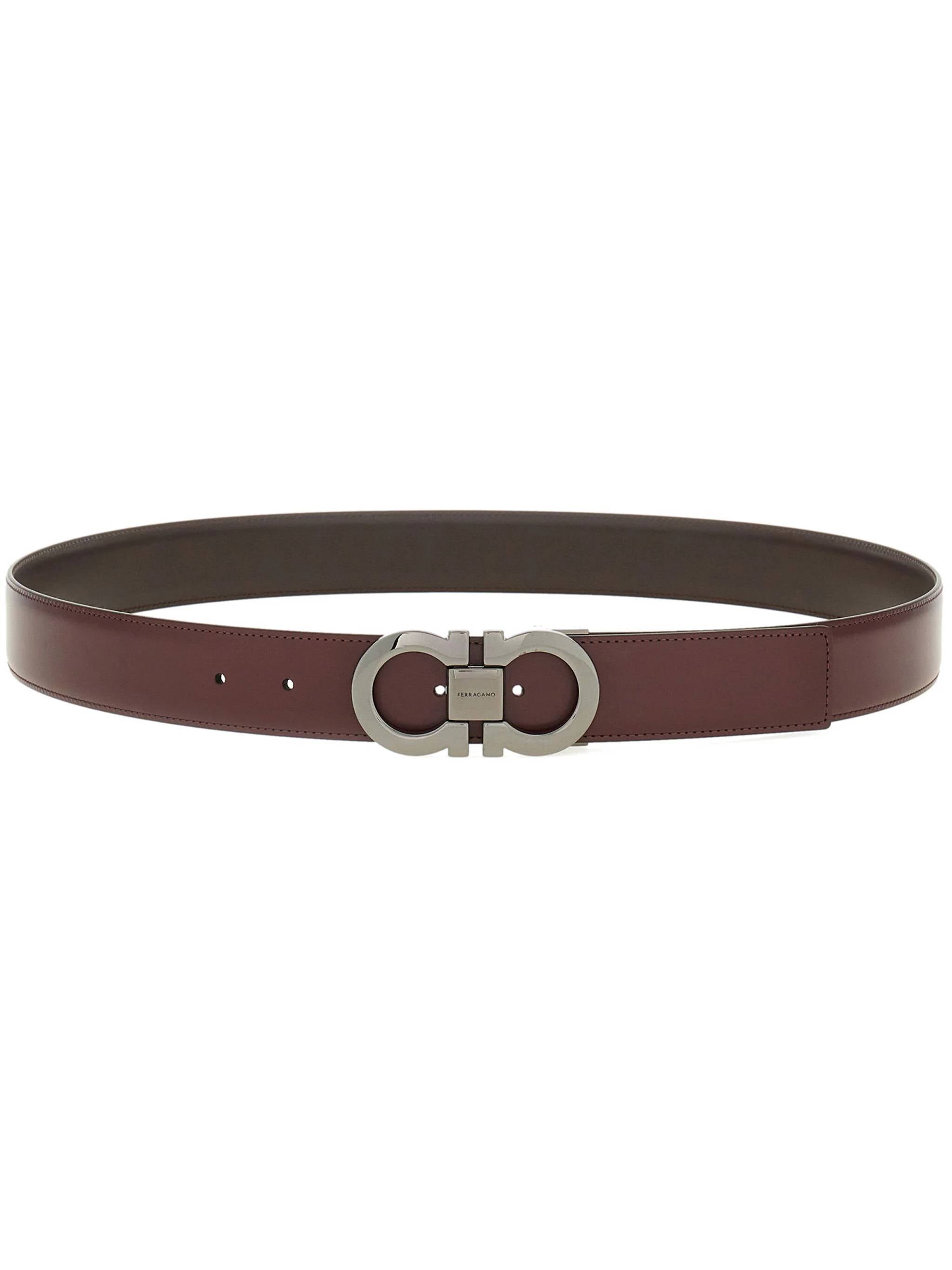 Ferragamo 679535 Man CORDOVAN T MORO Belts - Zuklat