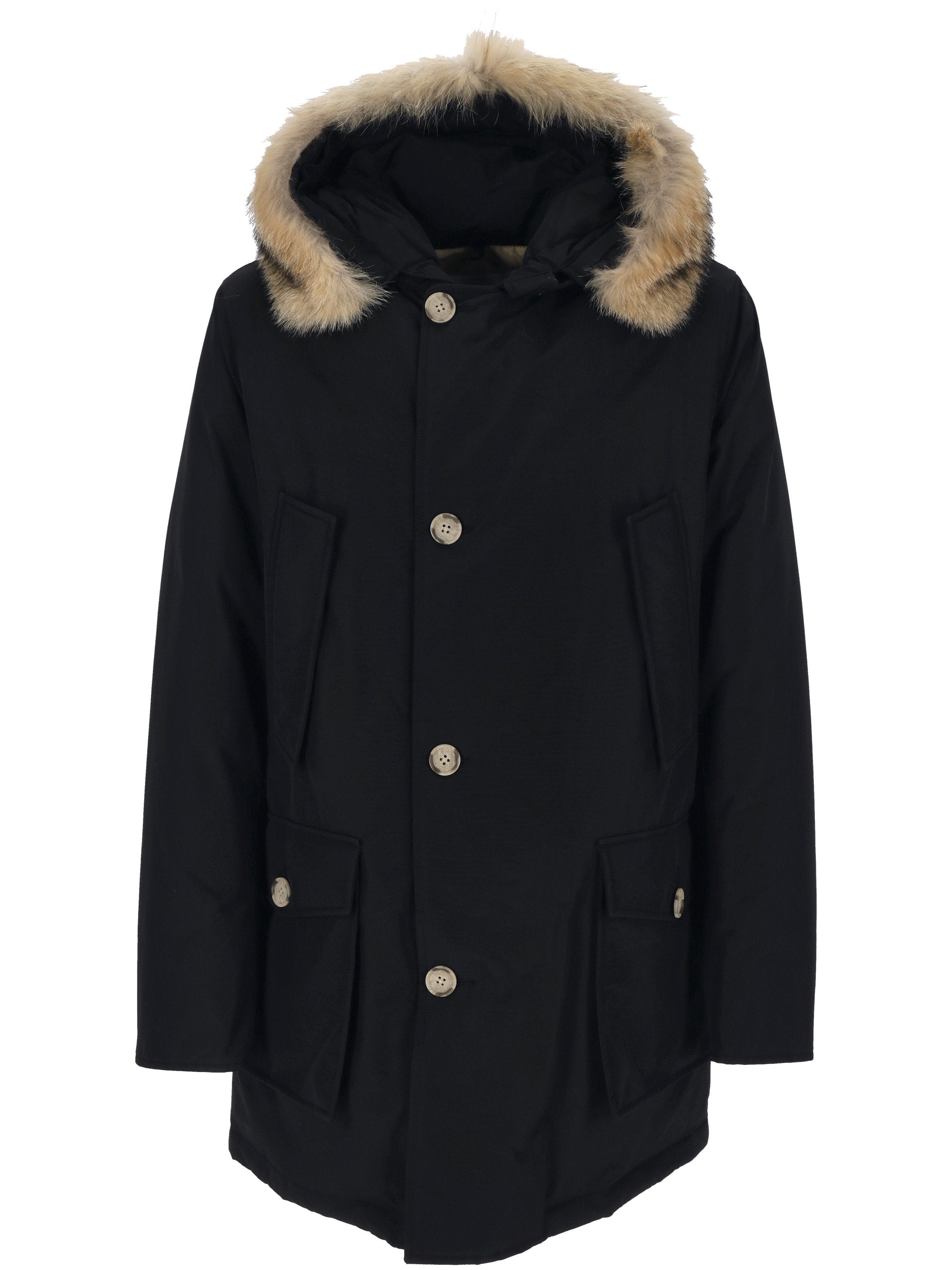 Woolrich CFWOOU0482MR Man Melton blue Coats - Zuklat