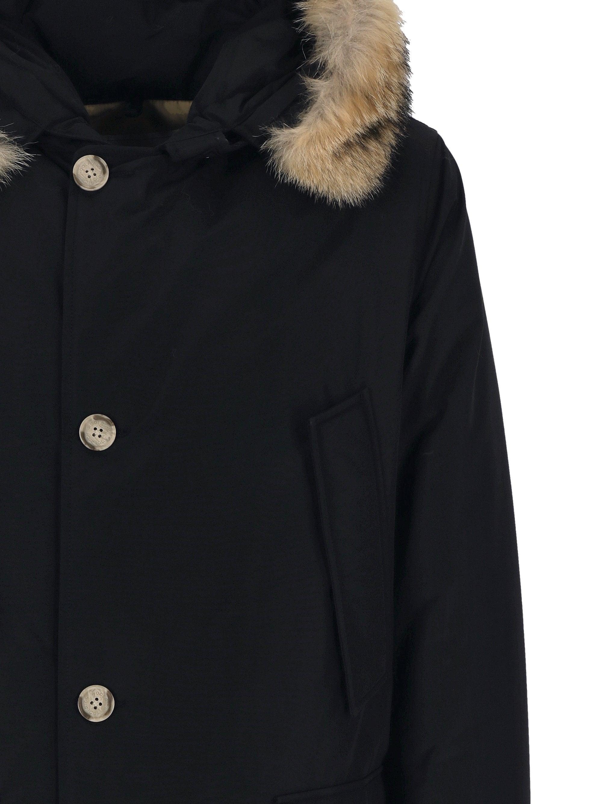 Woolrich CFWOOU0482MR Man Melton blue Coats - Zuklat