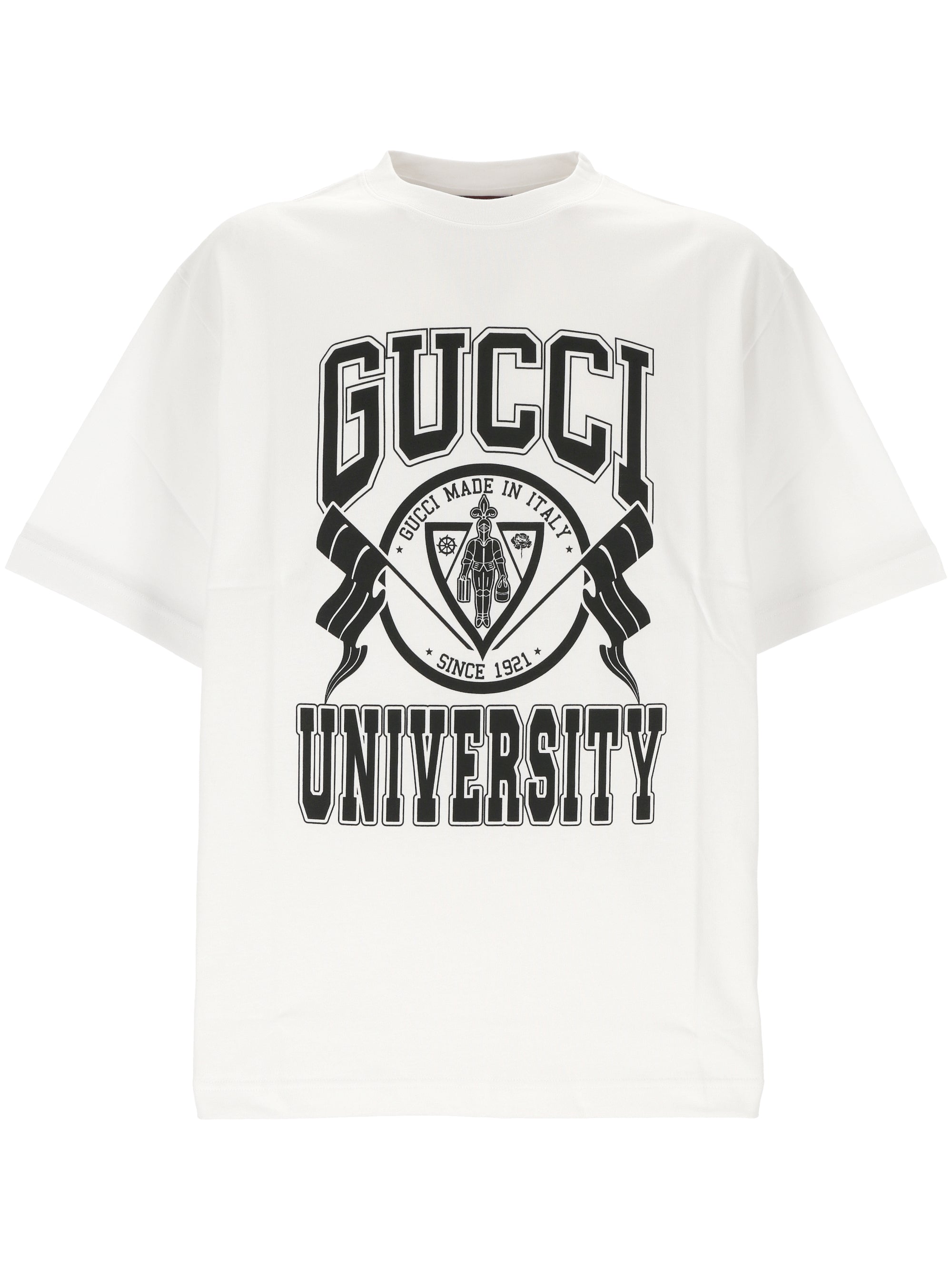 Gucci 798115 Man White T-shirts and Polos - Zuklat