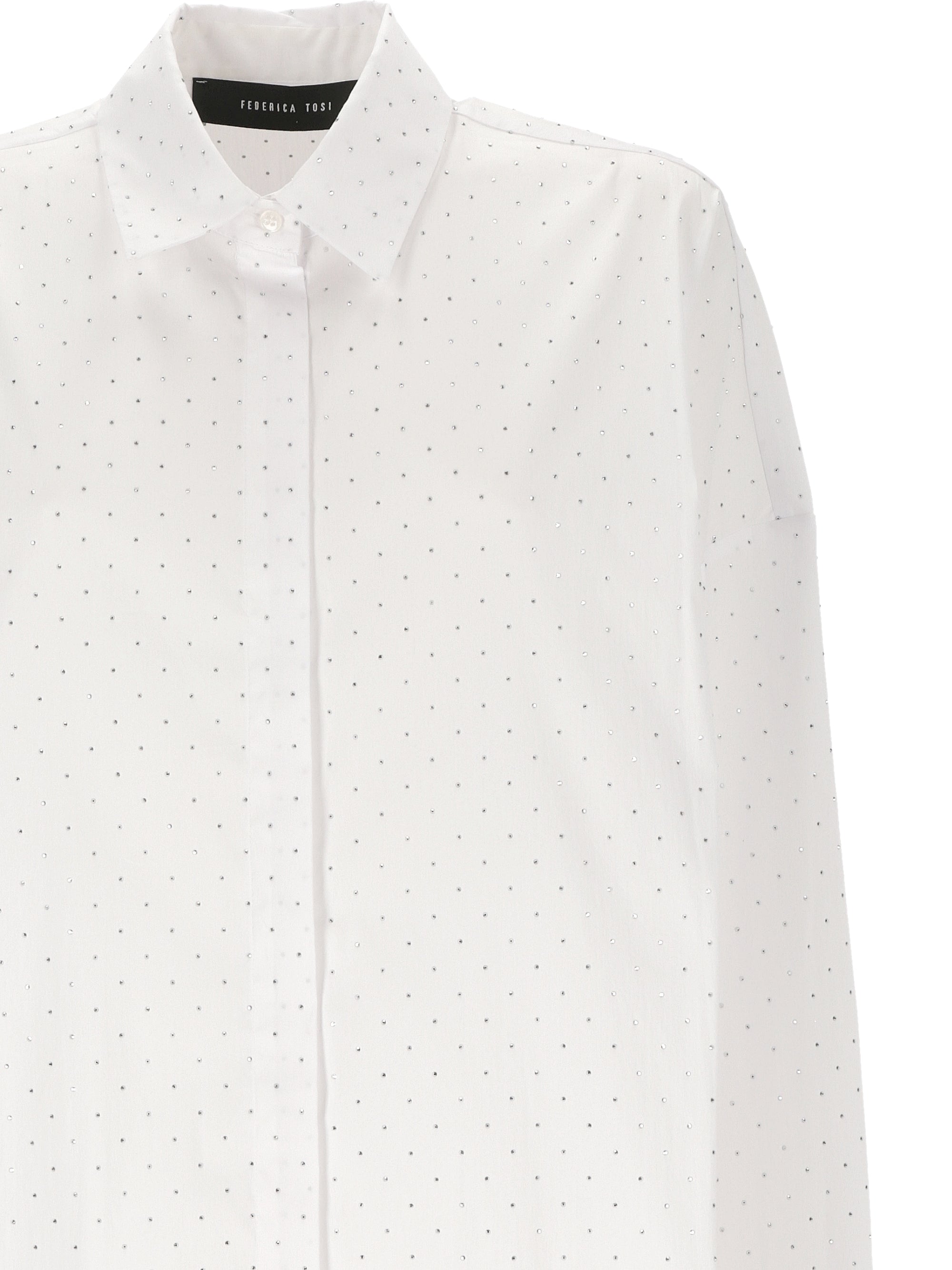 Federica Tosi 31102300 Woman White Shirts - Zuklat