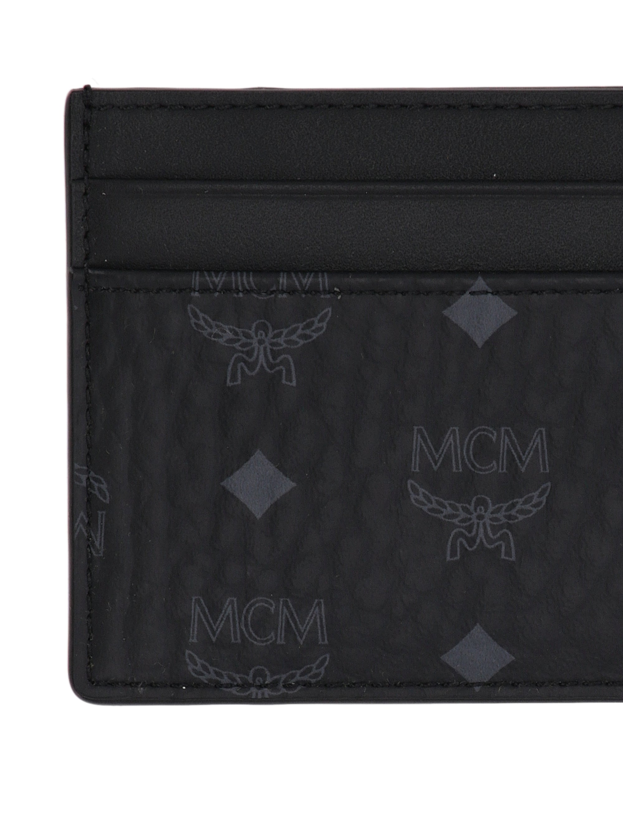 MCM MXADATA08 Woman Black Wallets - Zuklat