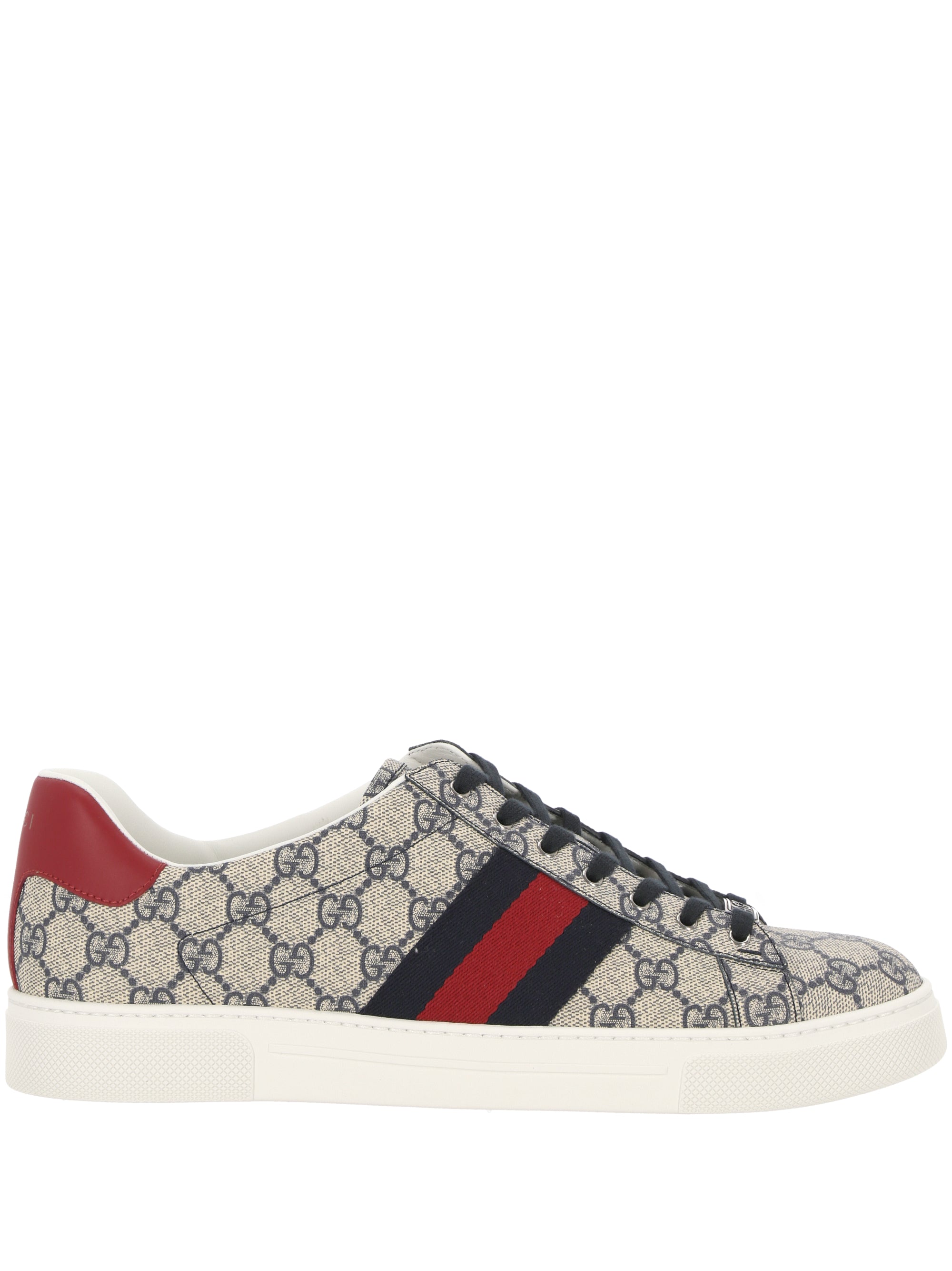 Gucci 760775 Man Beige/blu/red Sneakers - Zuklat