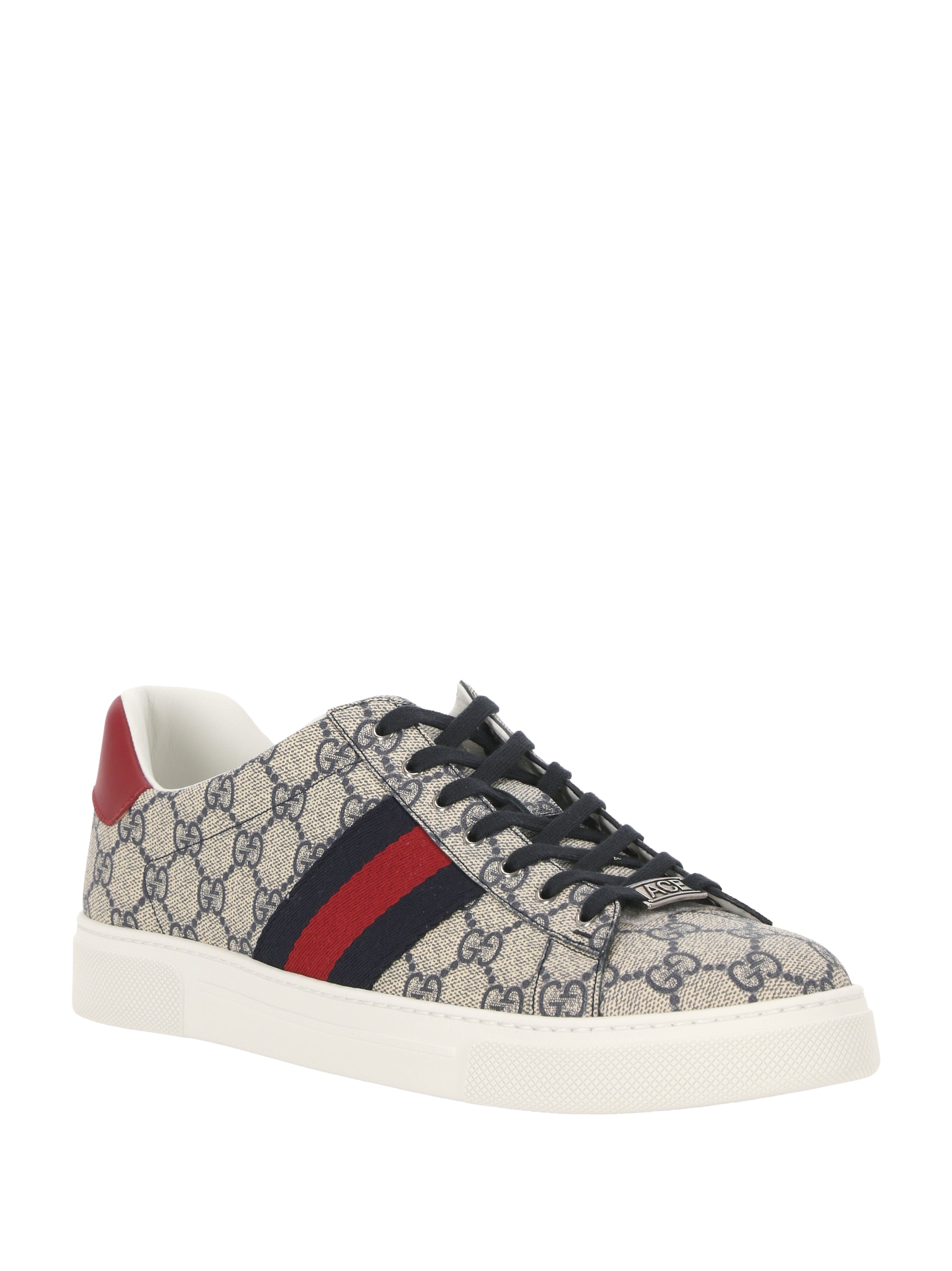 Gucci 760775 Man Beige/blu/red Sneakers - Zuklat