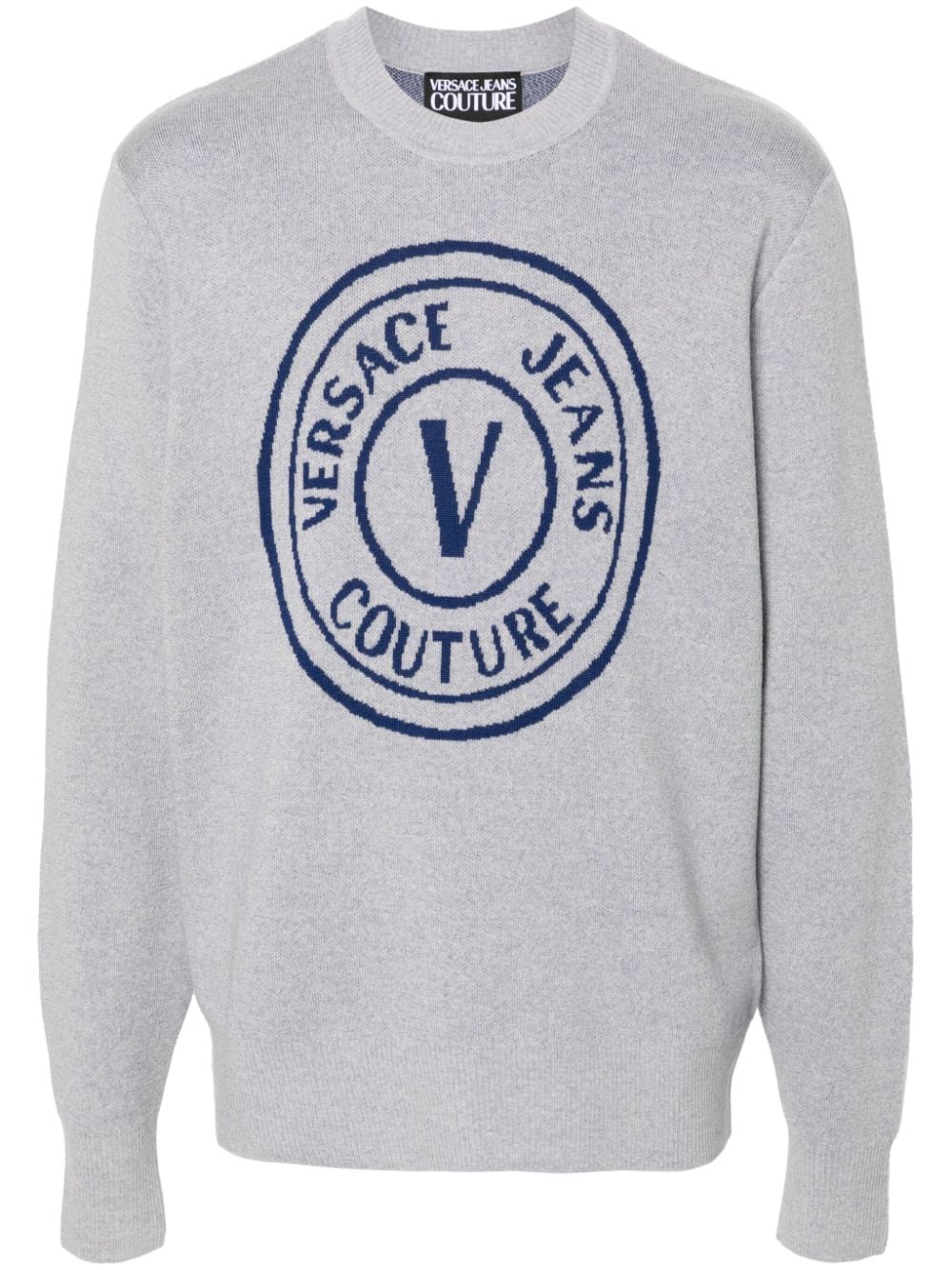 Versace Jeans 77GAFM02 Man Grey Sweaters - Zuklat