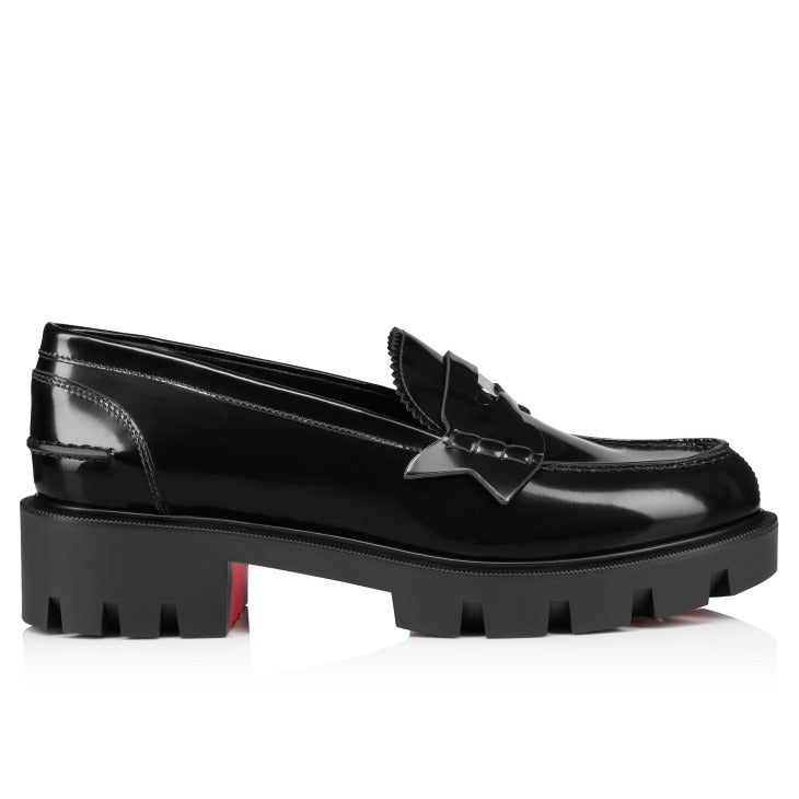 Christian Louboutin 3240725 Woman BLACK/LIN BLACK Flat shoes - Zuklat