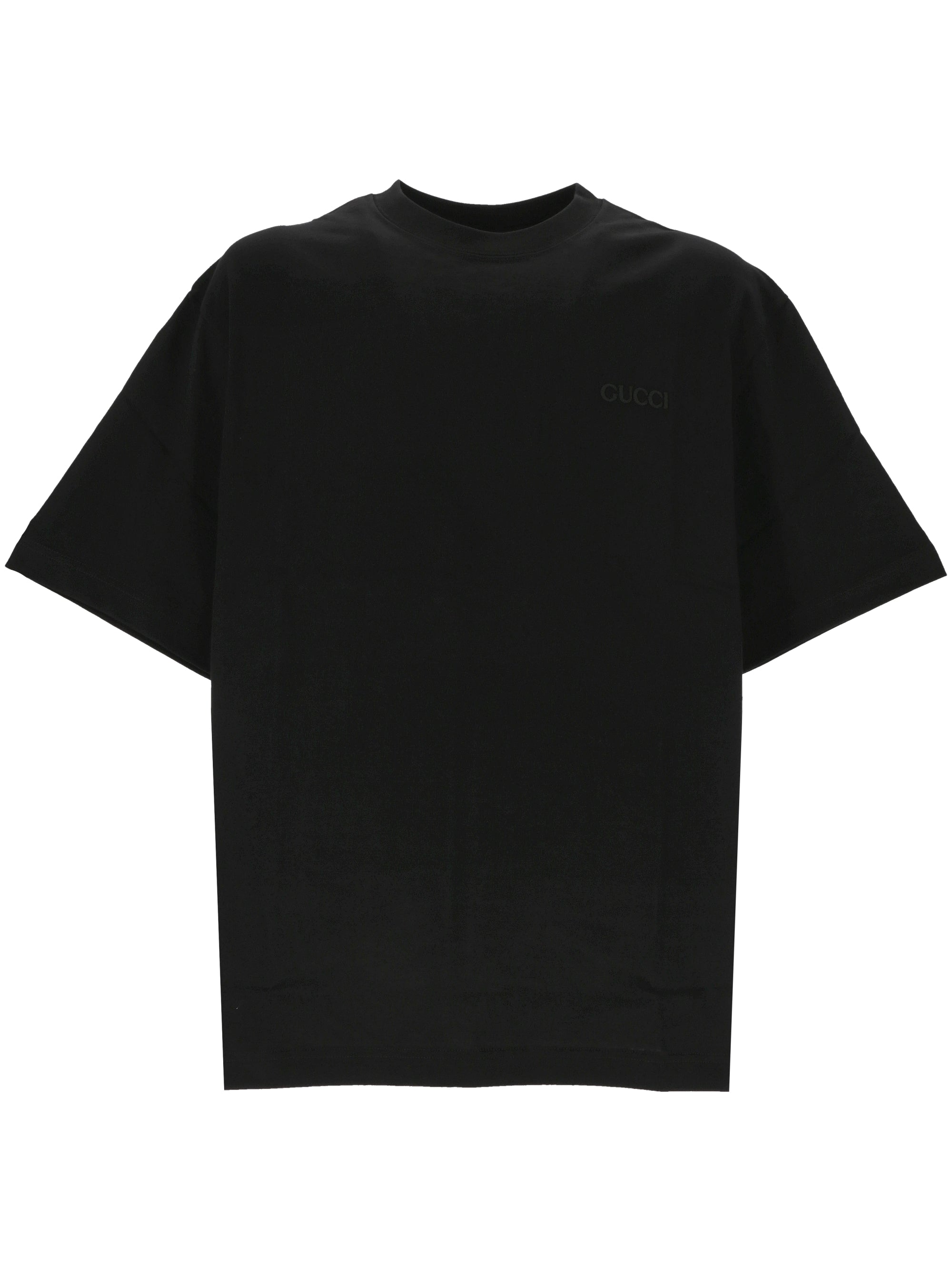 Gucci 798115 Man Black T-shirts and Polos - Zuklat