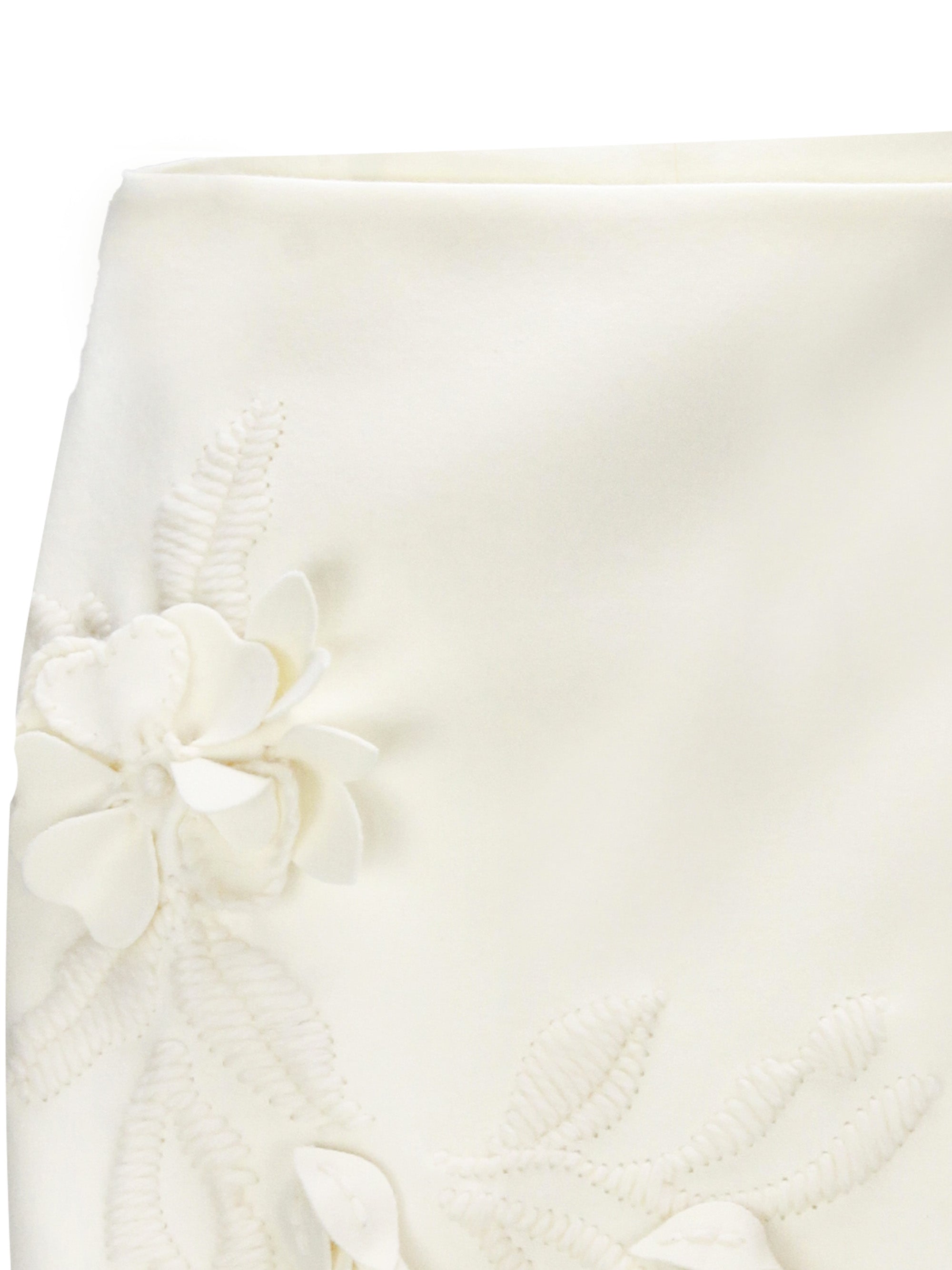 Ermanno Scervino D456P340RHJA Woman White Skirts - Zuklat