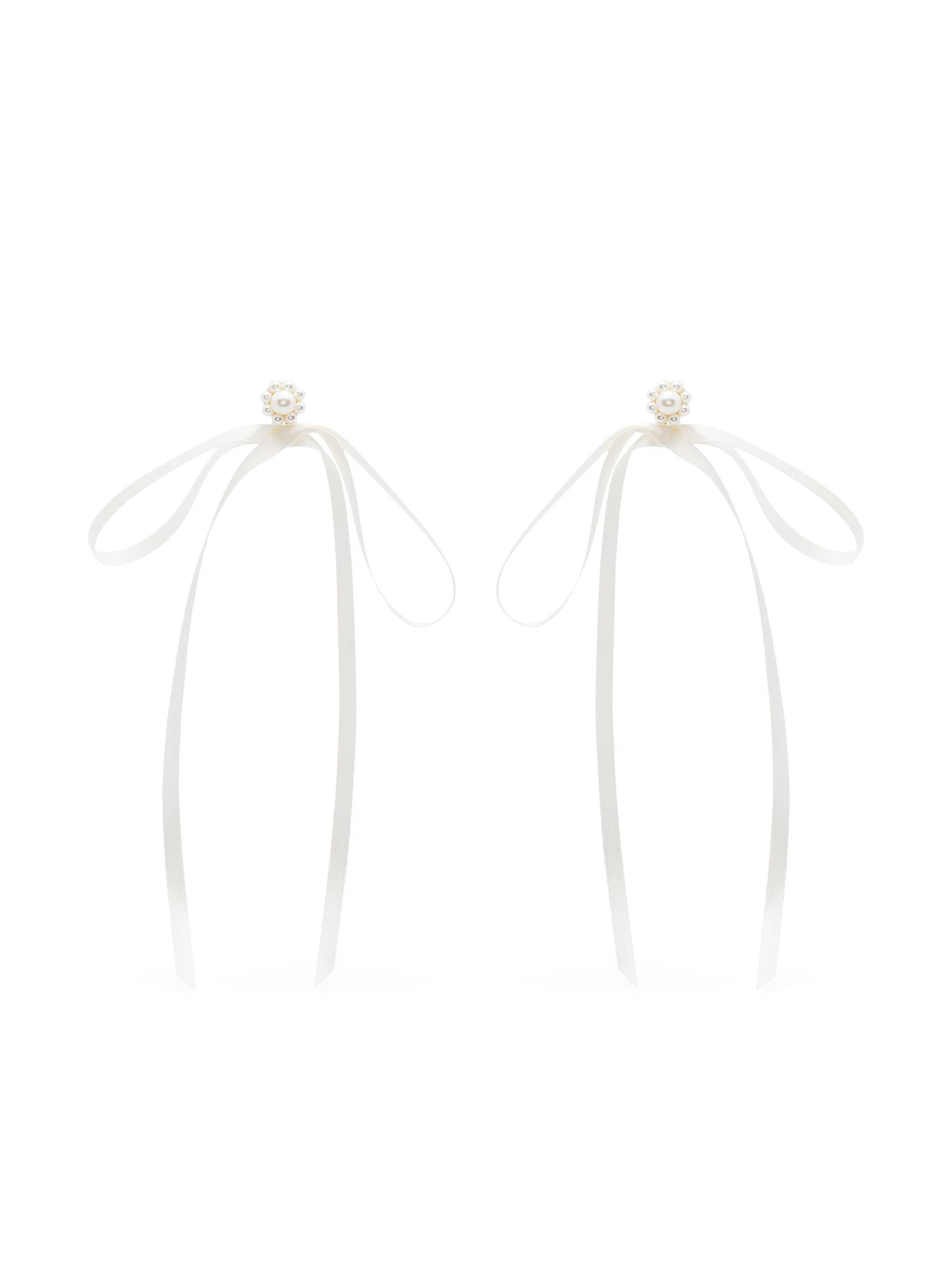 Simone Rocha ERG389 Woman PEARL/IVORY Bijoux - Zuklat