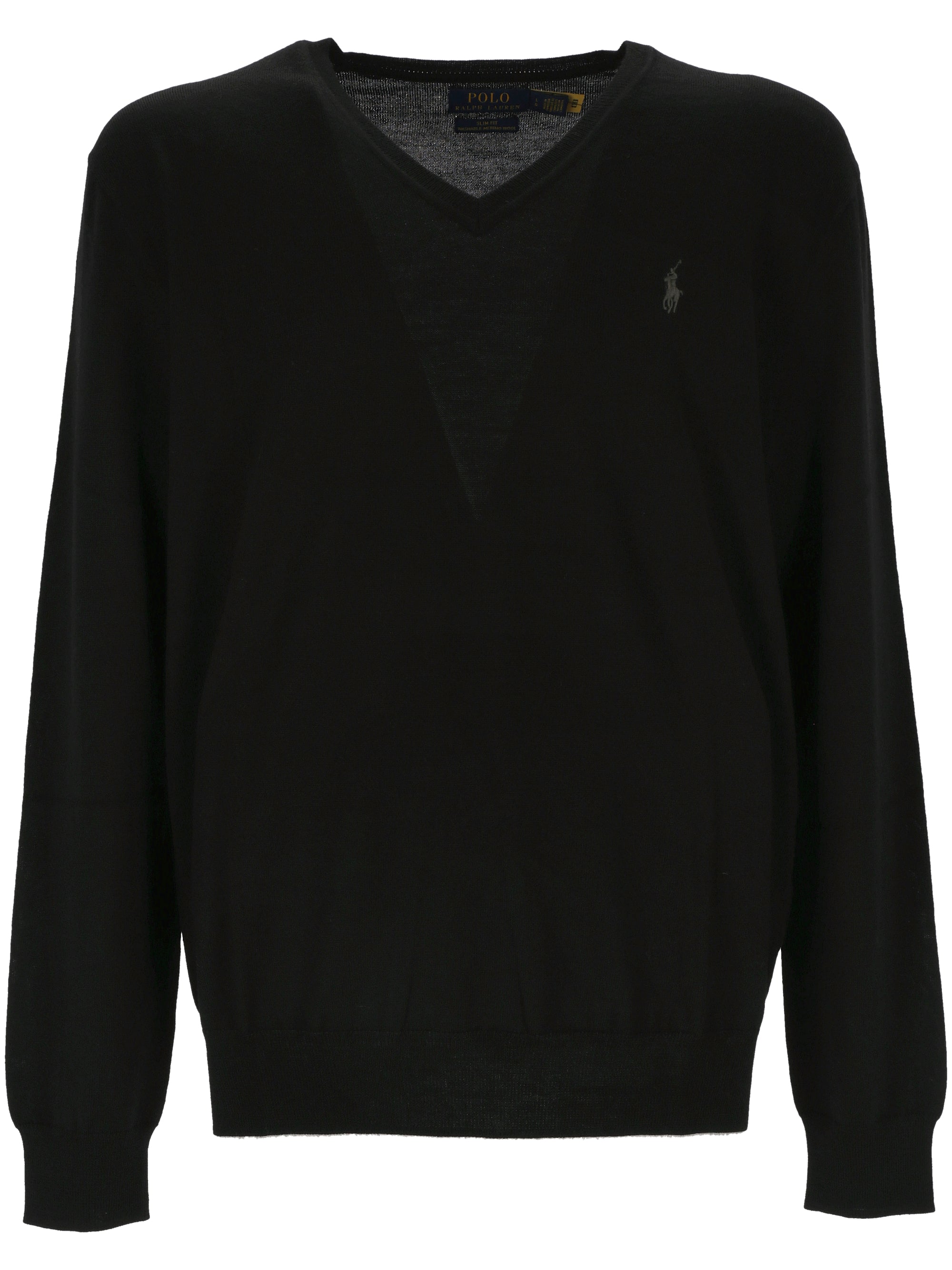 Polo Ralph Lauren 710946142 Man Polo black Sweaters - Zuklat