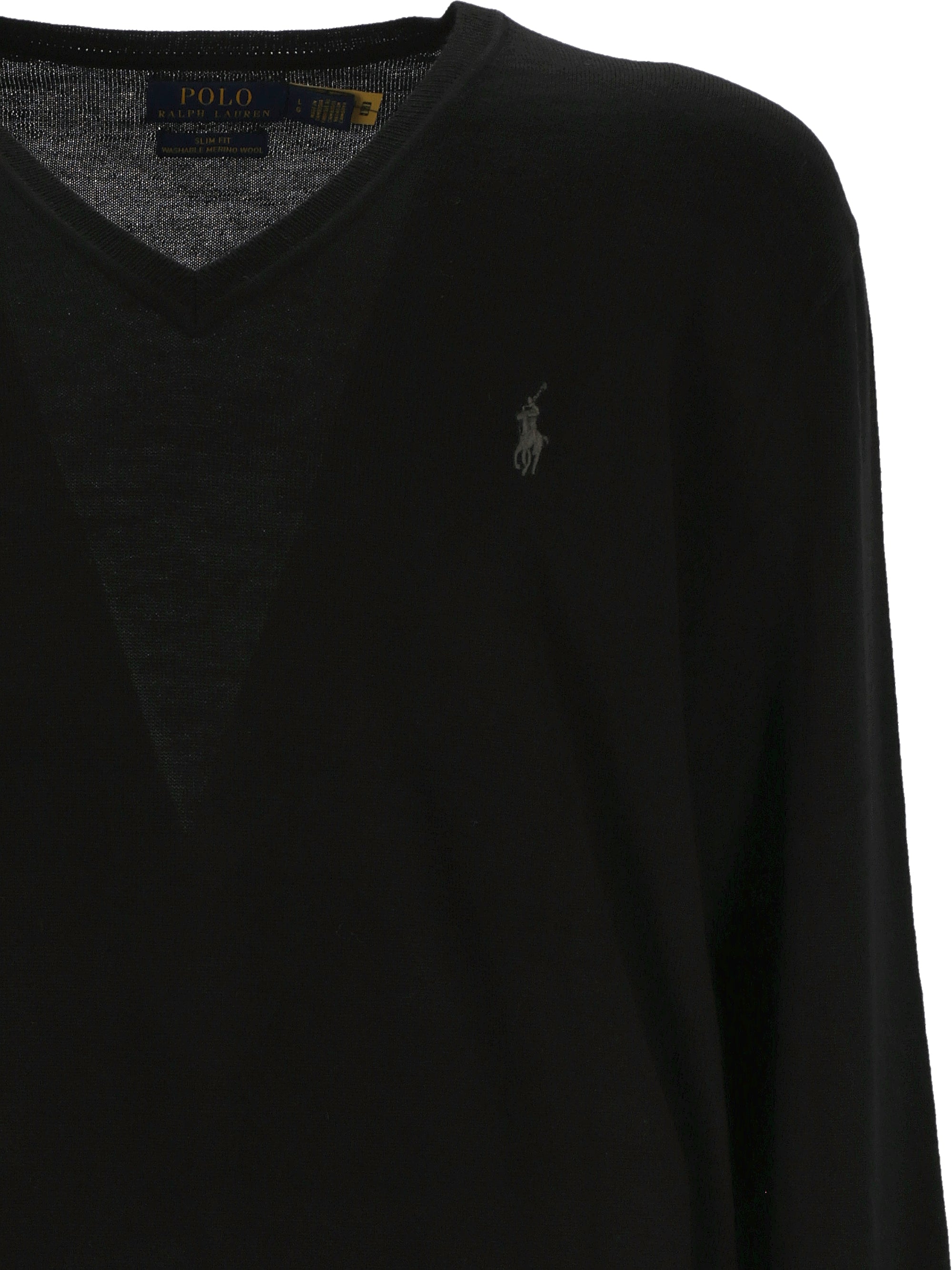 Polo Ralph Lauren 710946142 Man Polo black Sweaters - Zuklat