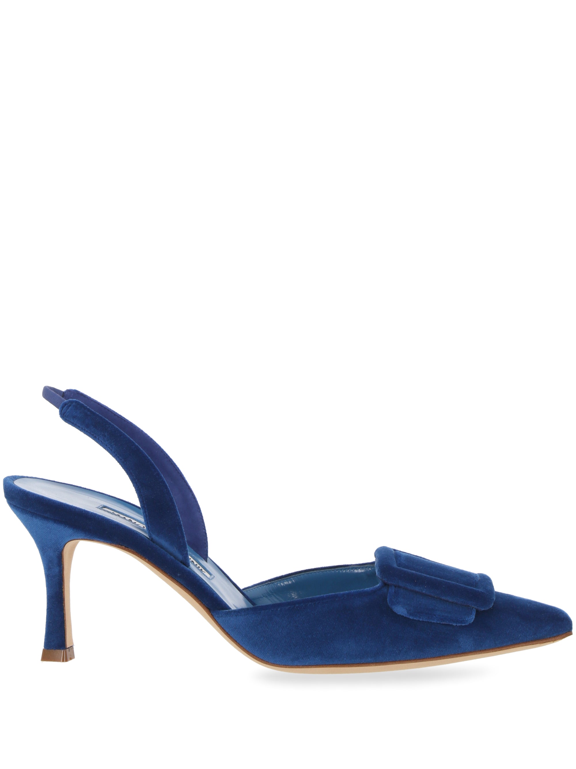 Manolo Blahnik 3242861 Woman Blue Sandals - Zuklat