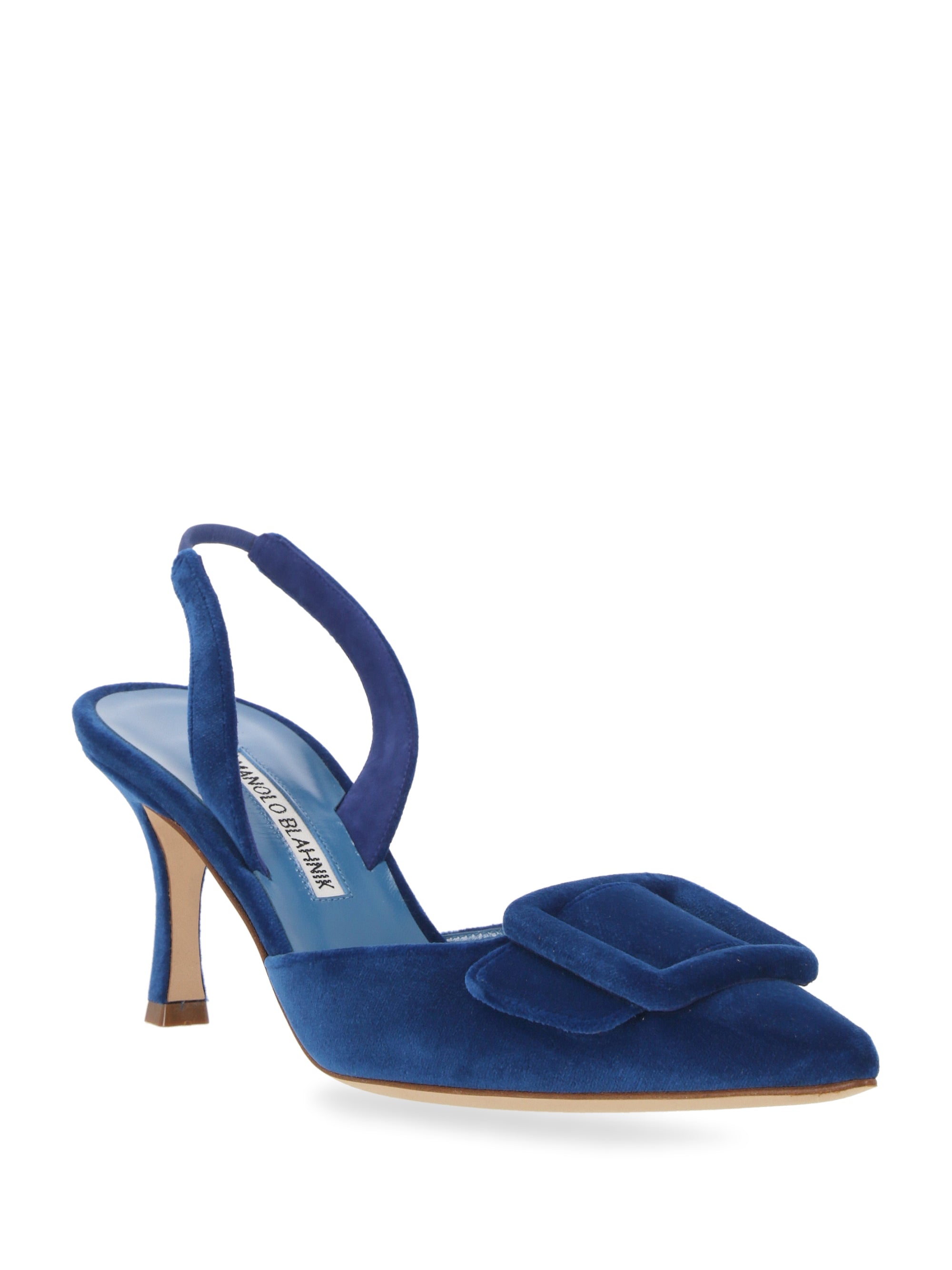 Manolo Blahnik 3242861 Woman Blue Sandals - Zuklat