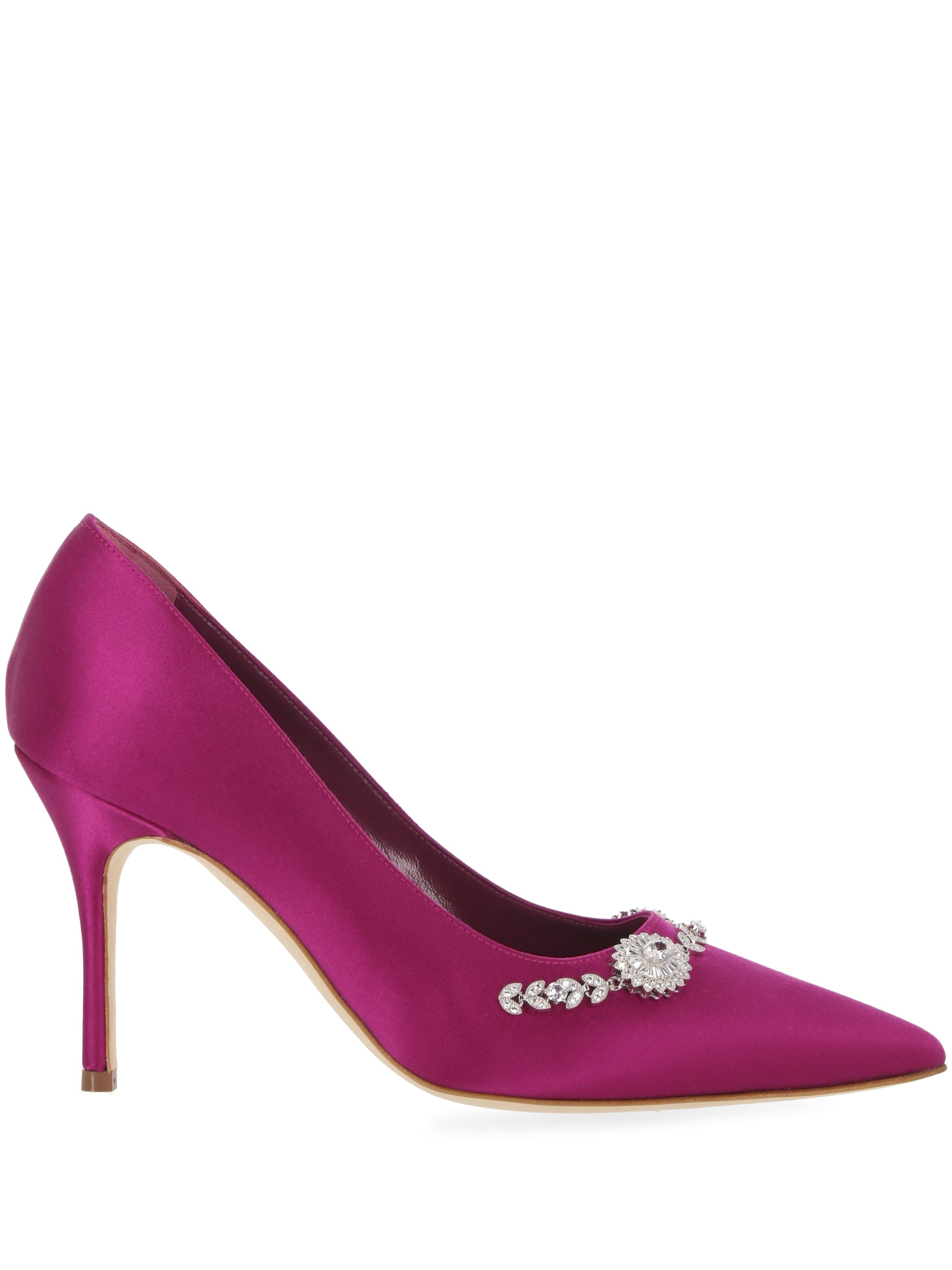 Manolo Blahnik 3242852 Woman Fuchsia Sandals - Zuklat