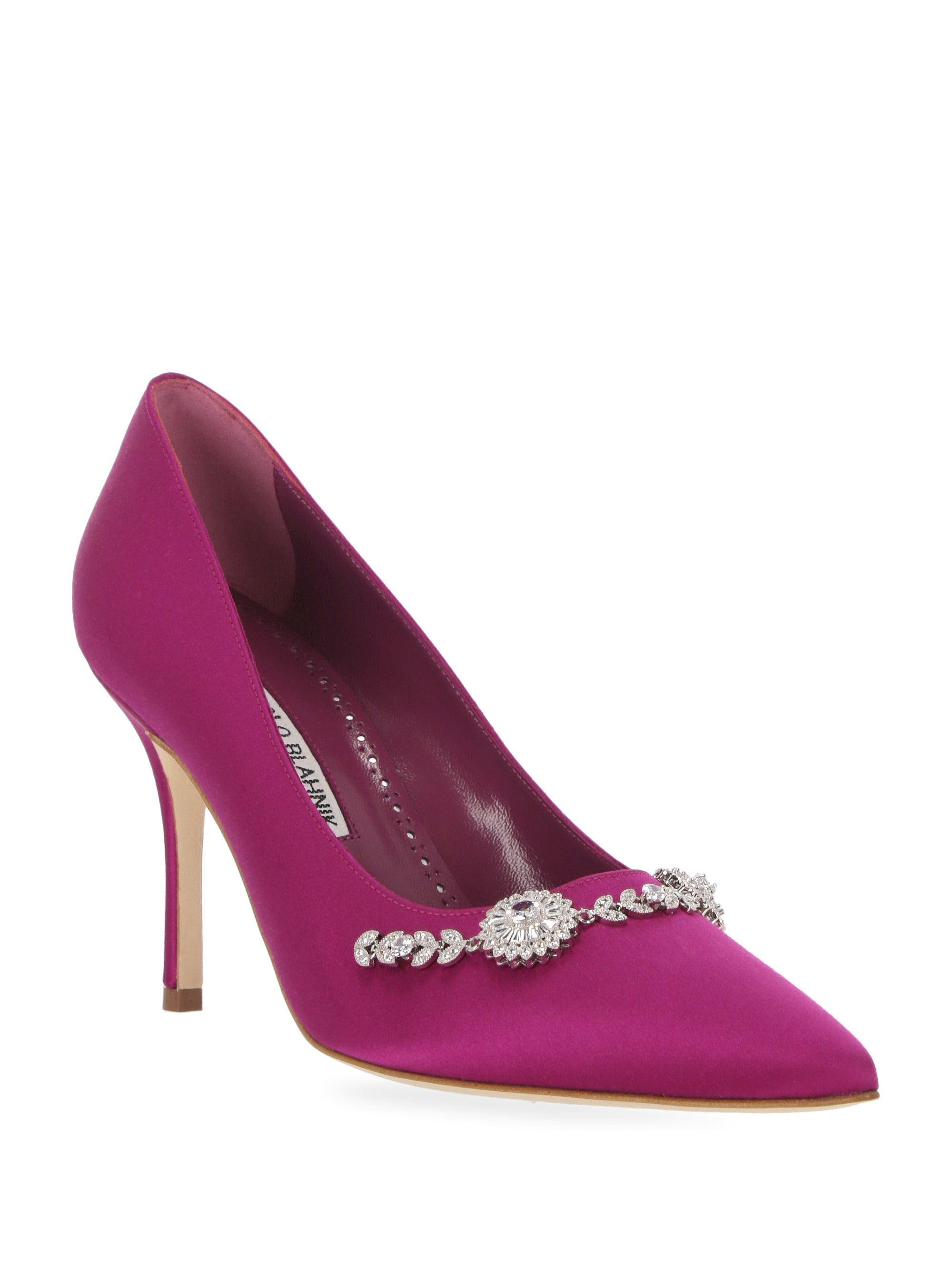 Manolo Blahnik 3242852 Woman Fuchsia Sandals - Zuklat