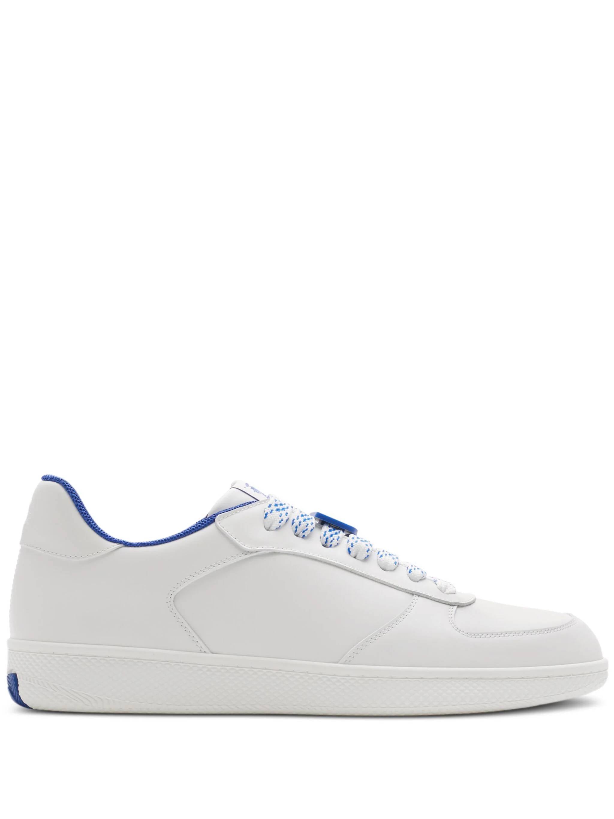 Burberry 8095452 Man White Sneakers - Zuklat