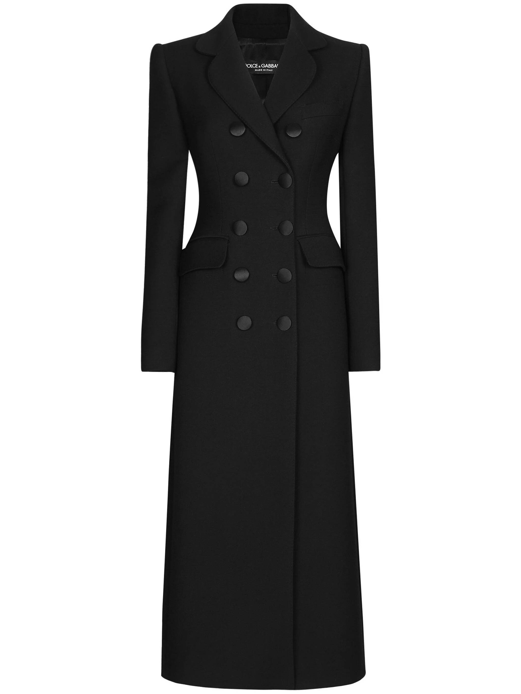 Dolce & Gabbana F0W1WT Woman Black Coats - Zuklat