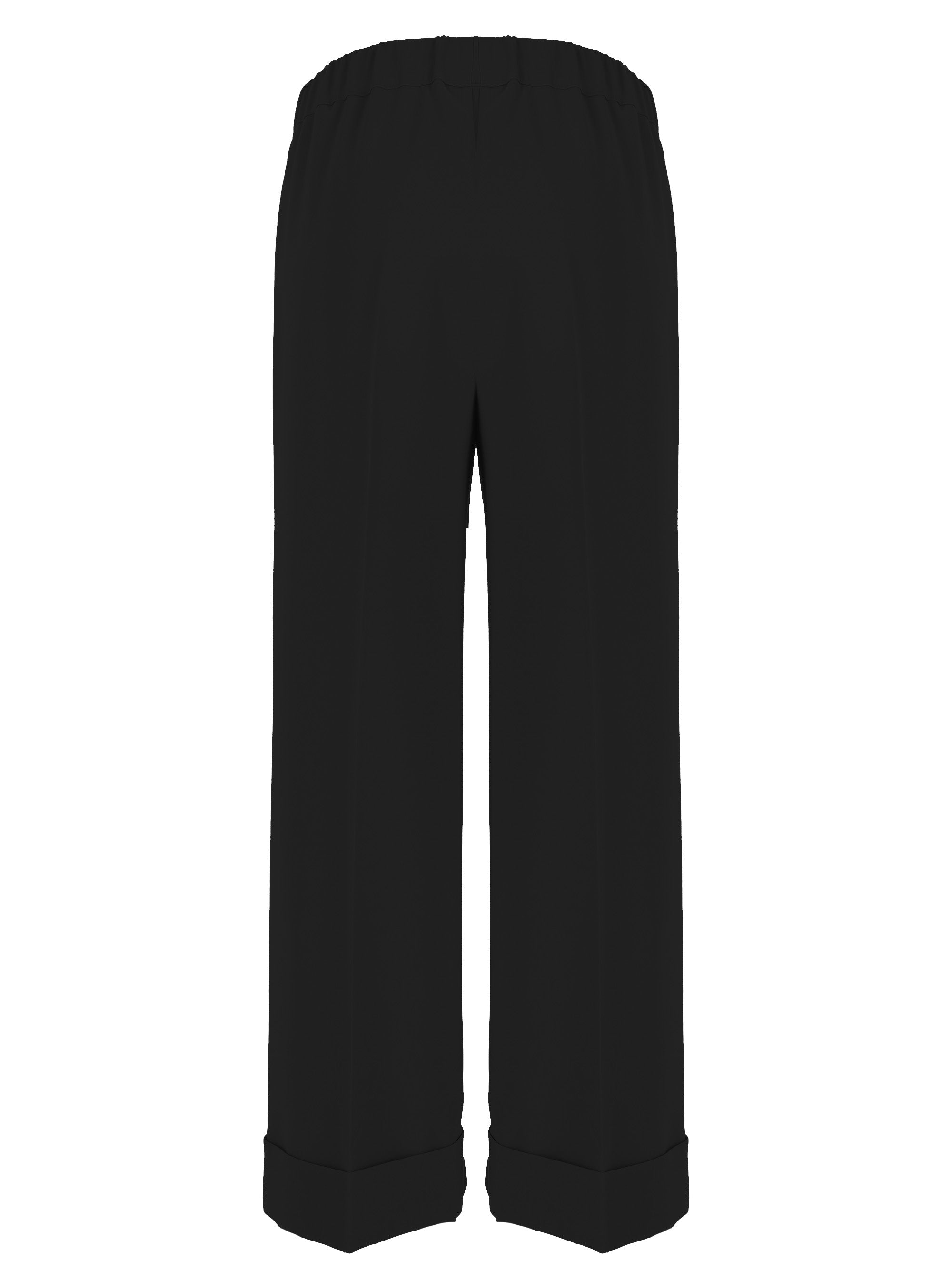 D.EXTERIOR 59913 Woman Black Trousers - Zuklat