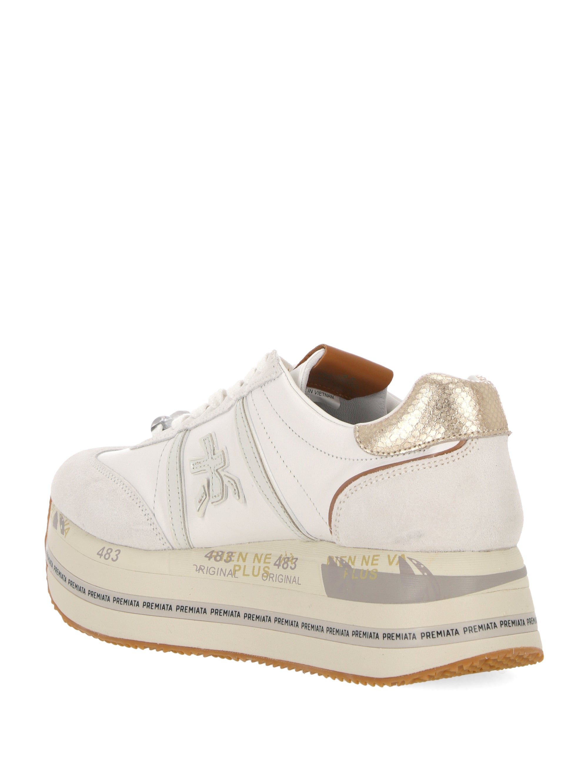 Premiata BETH Woman White Sneakers - Zuklat