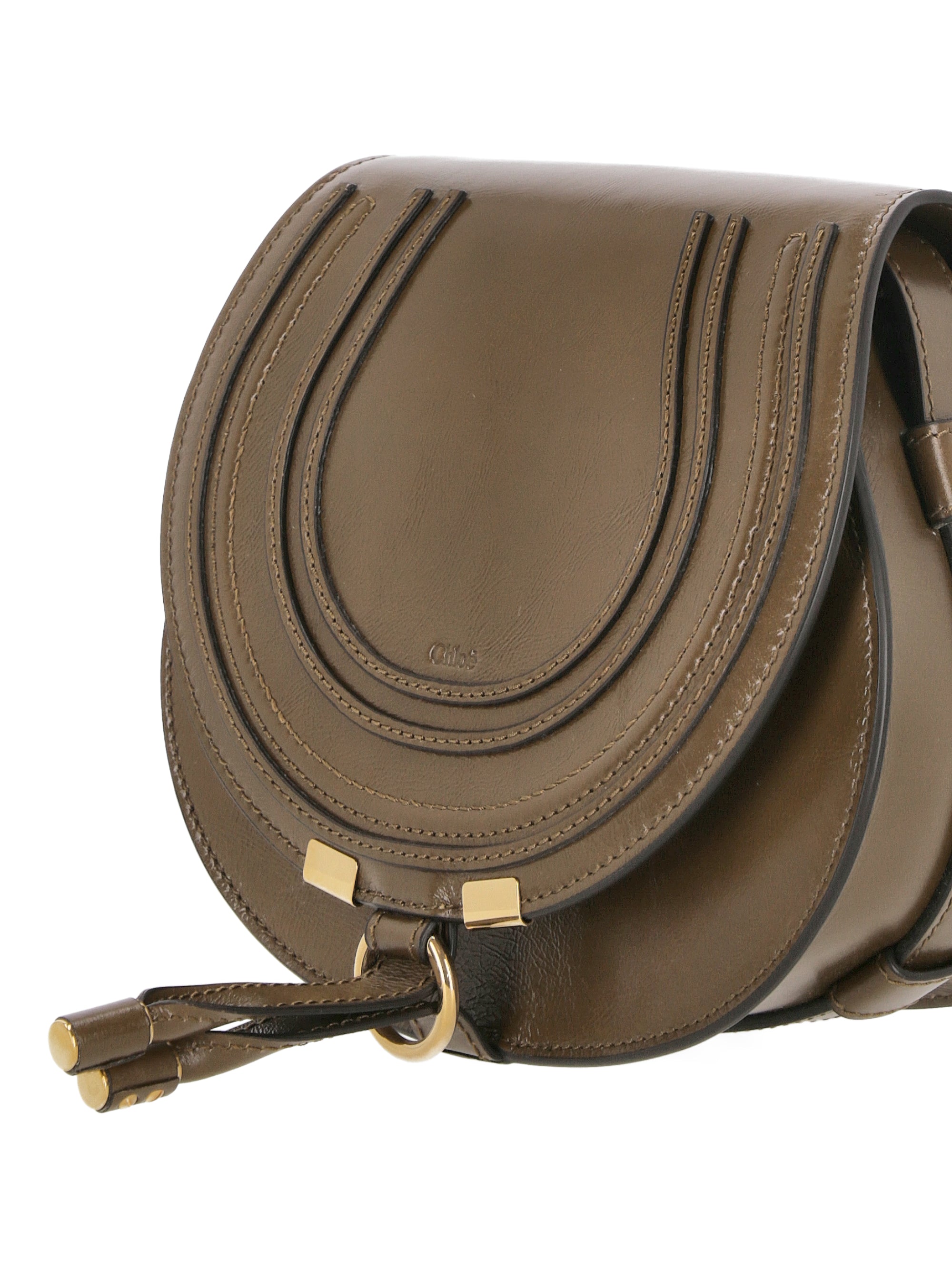 Chloè C24AS680N57 Woman Dark khaki Bags.. - Zuklat