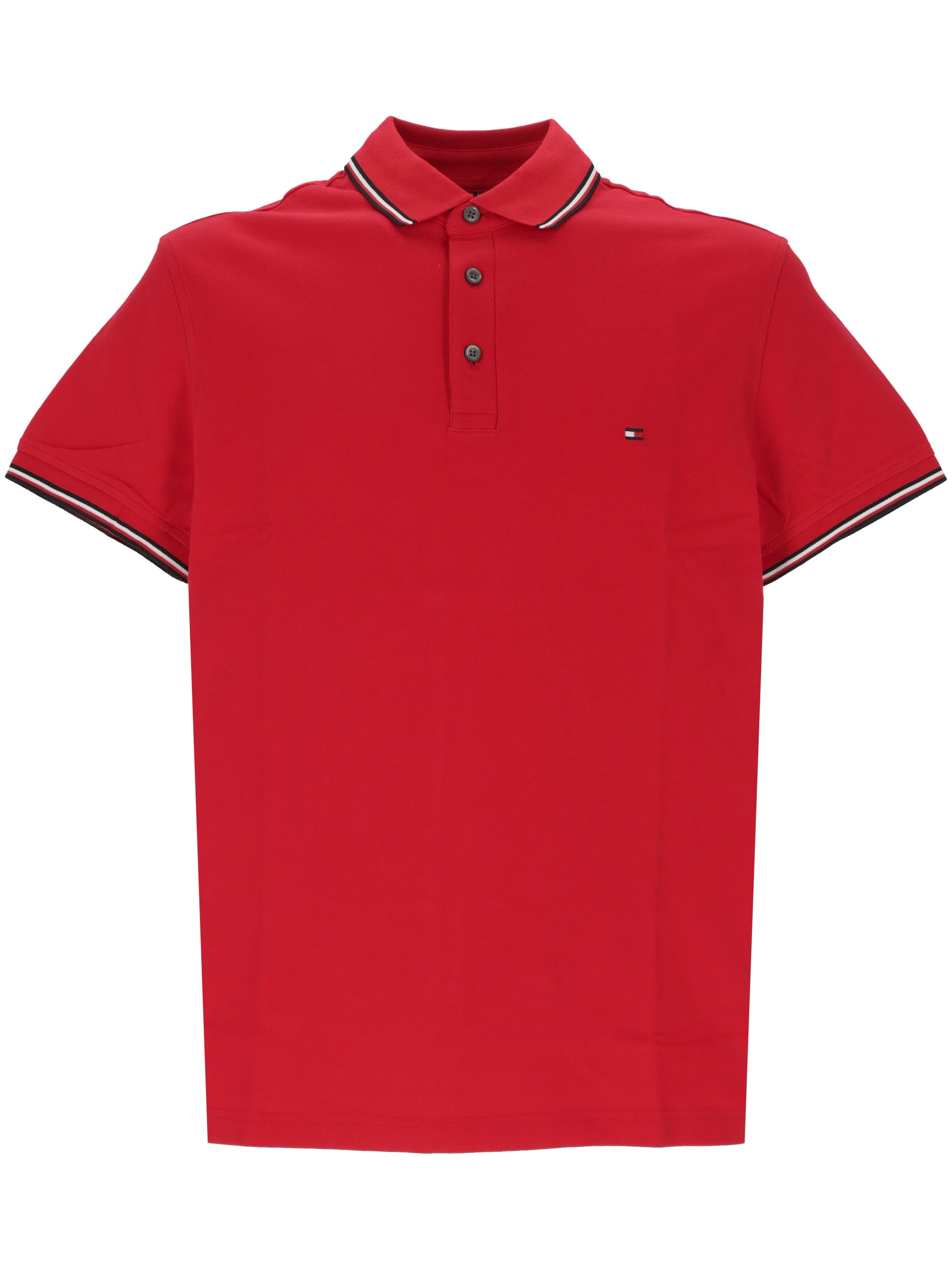 Tommy Hilfiger MW0MW30750 Man PRIMARY RED T-shirts and Polos - Zuklat