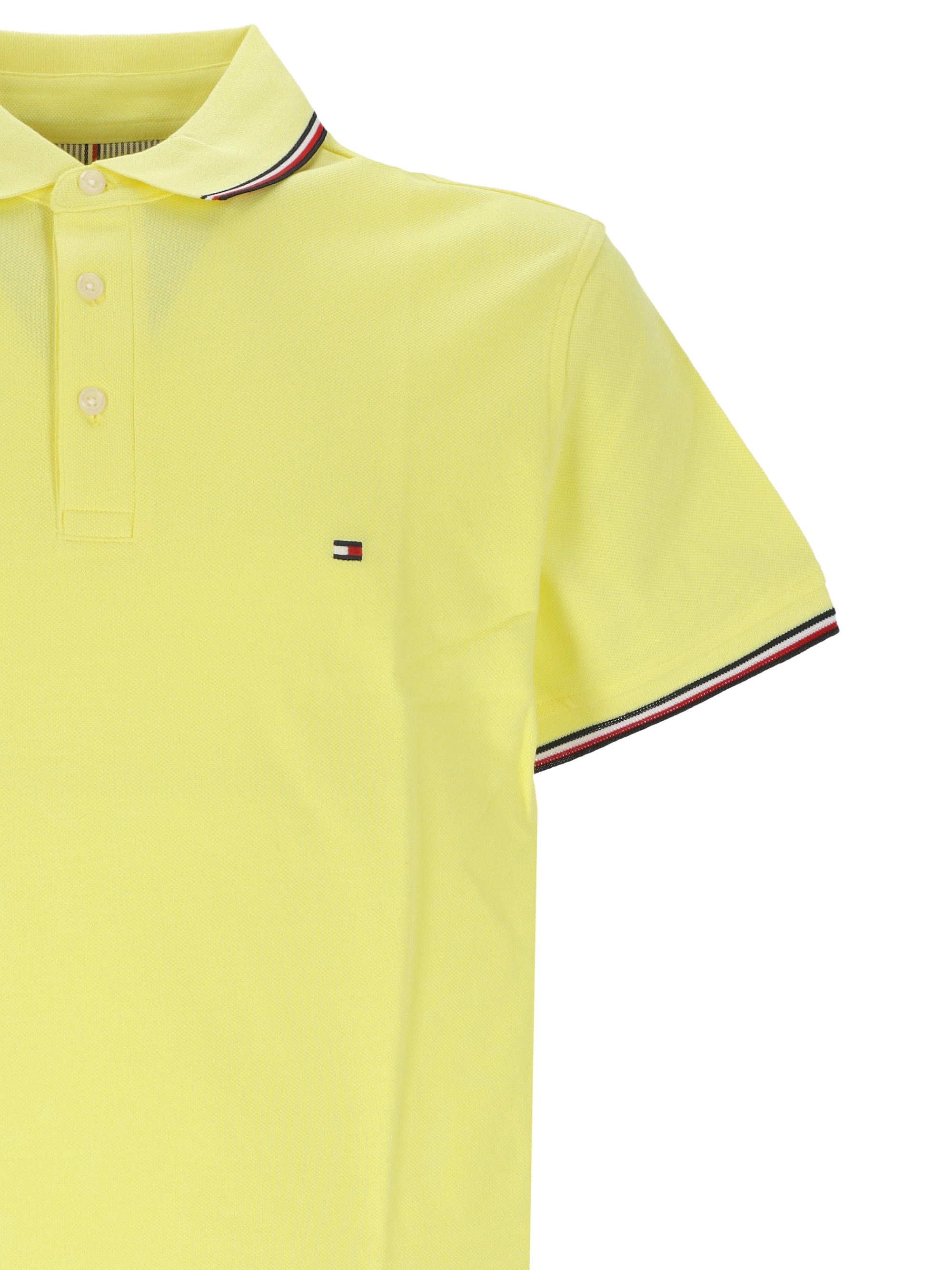 Tommy Hilfiger MW0MW30750 Man YELLOW TULIP T-shirts and Polos - Zuklat