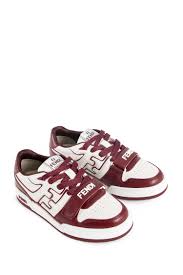 Fendi 8E8453 Woman Bordeaux Sneakers - Zuklat