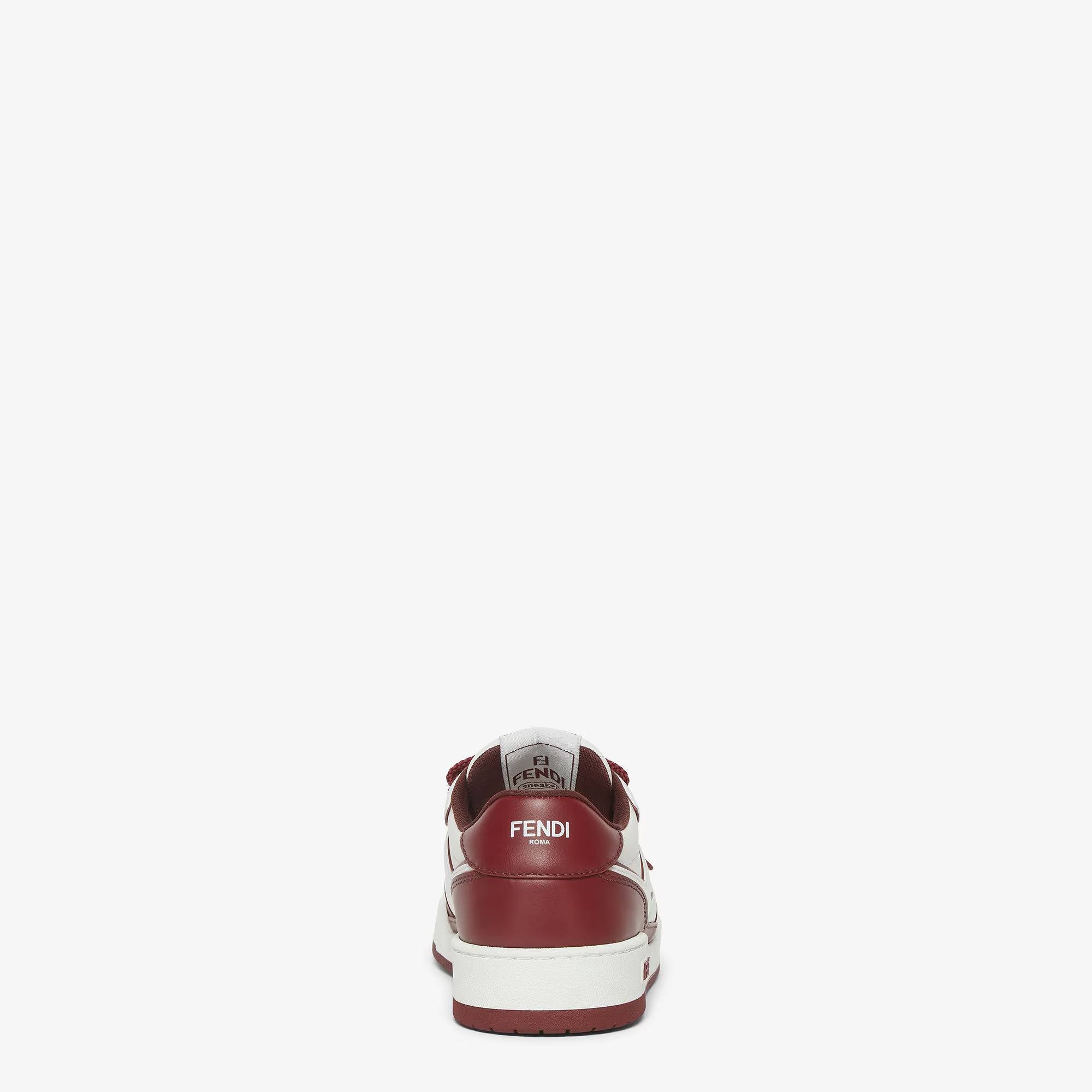 Fendi 8E8453 Woman Bordeaux Sneakers - Zuklat