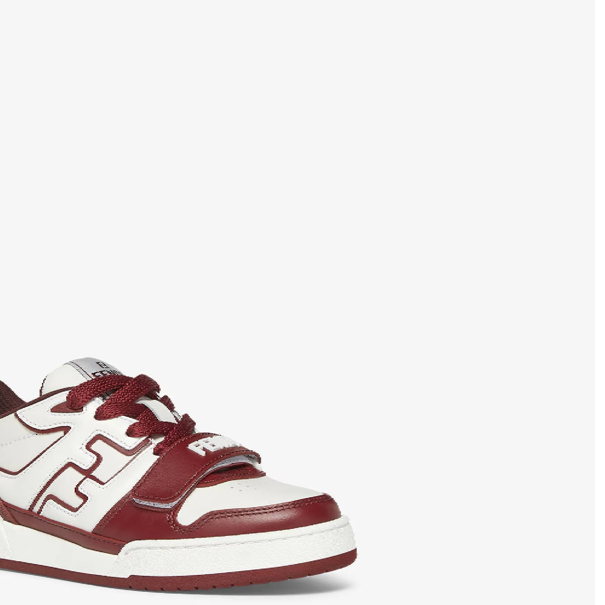 Fendi 8E8453 Woman Bordeaux Sneakers - Zuklat