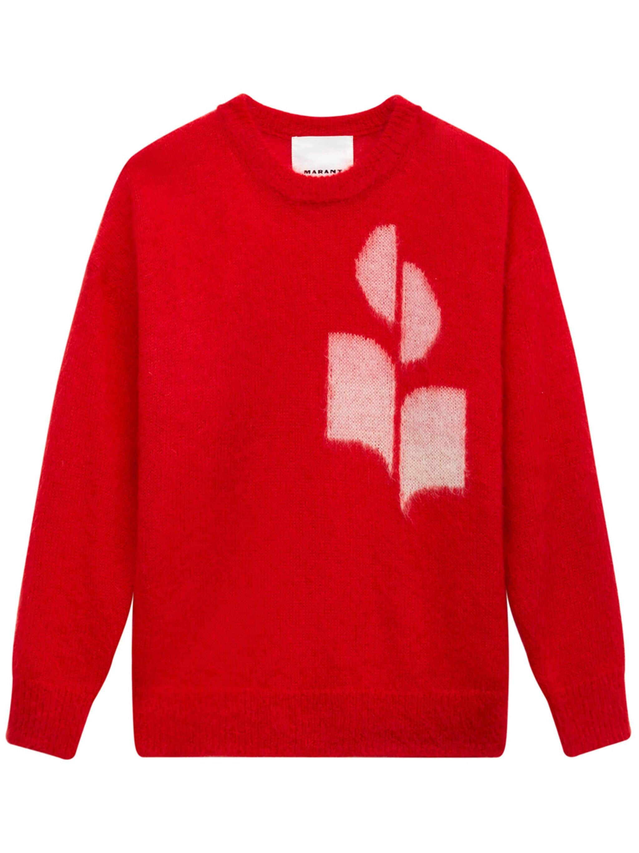 MARANT PU0563HA Man Red Sweaters - Zuklat