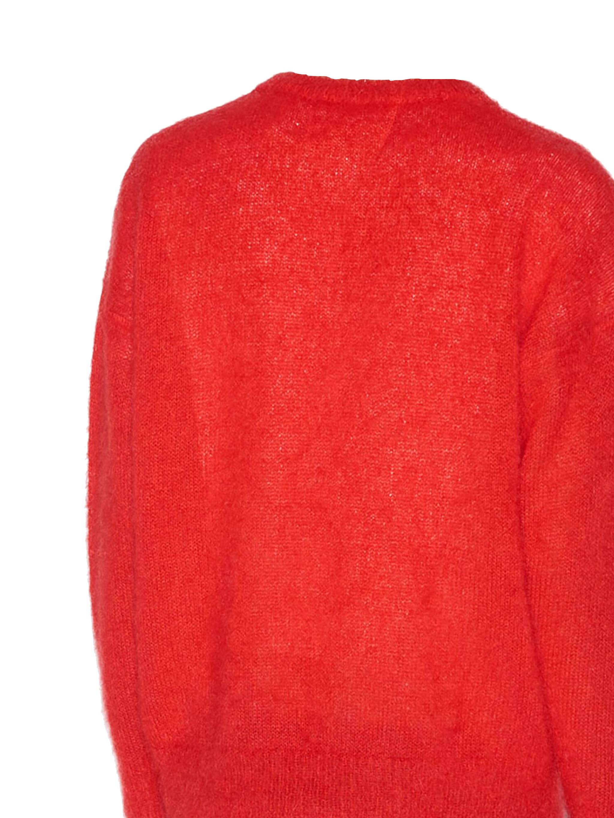 MARANT PU0563HA Man Red Sweaters - Zuklat