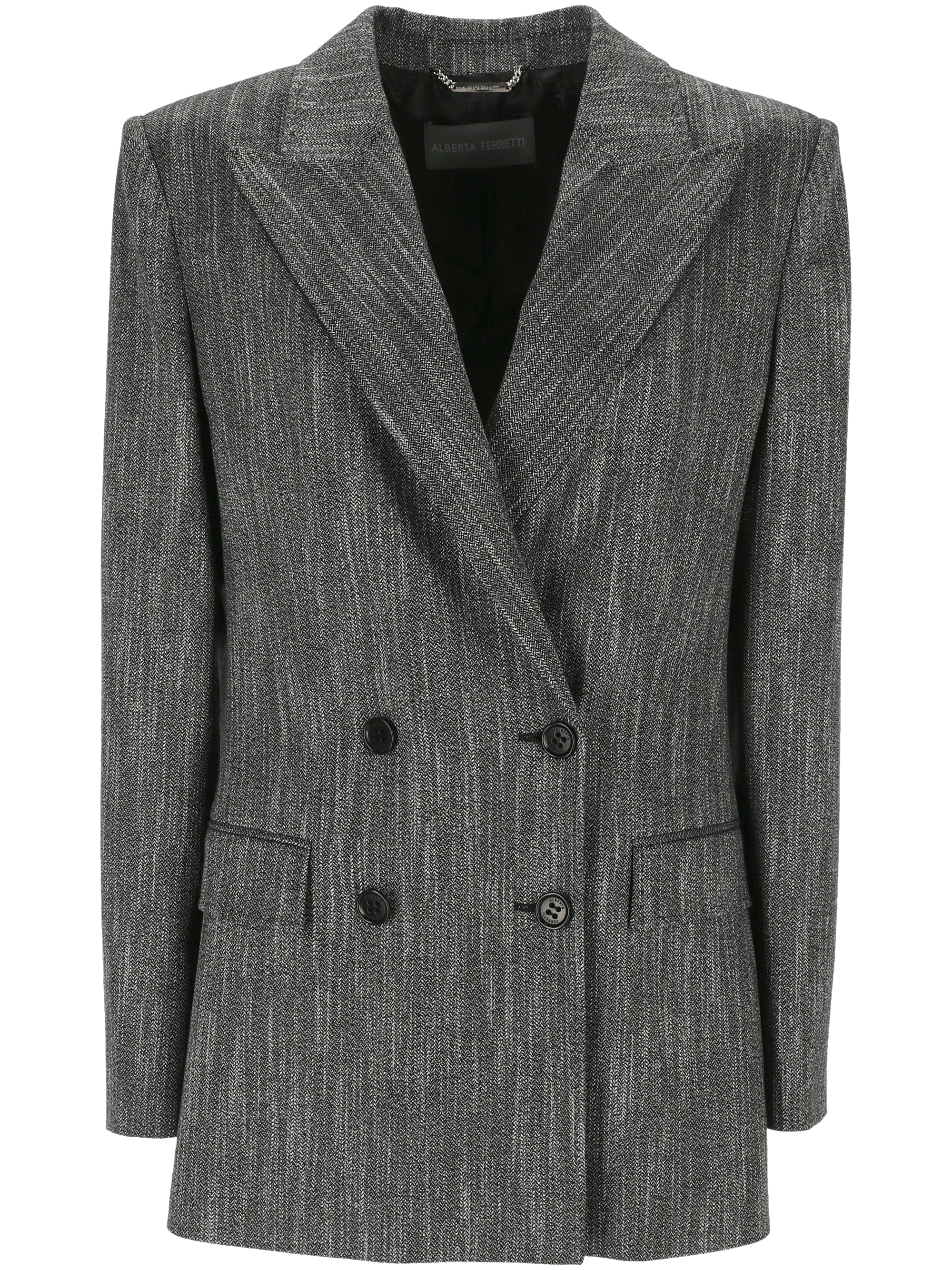 Alberta Ferretti AFA05175 Woman Grey Jackets - Zuklat