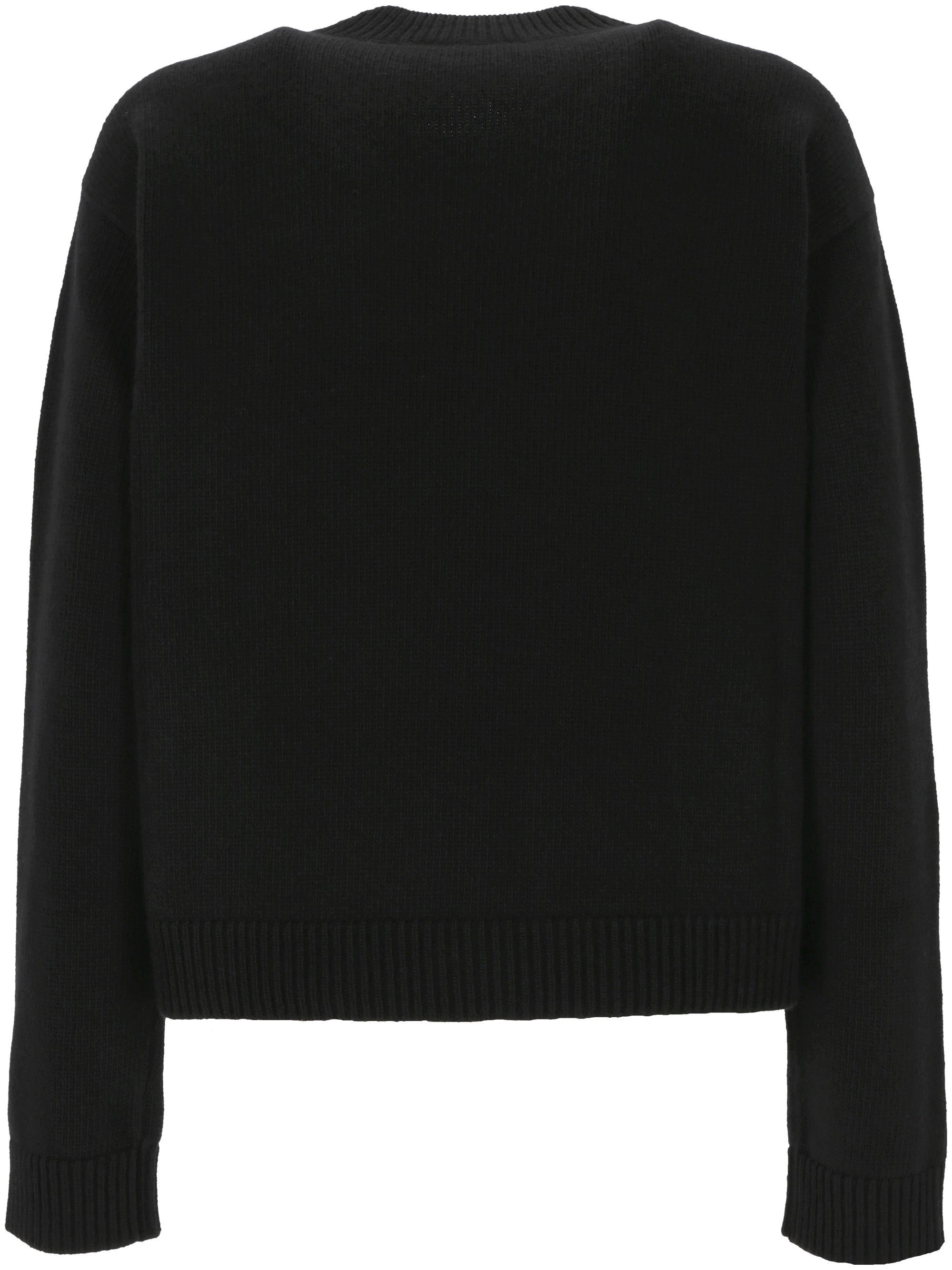 Gucci 770072 Woman Black/ivory Sweaters - Zuklat