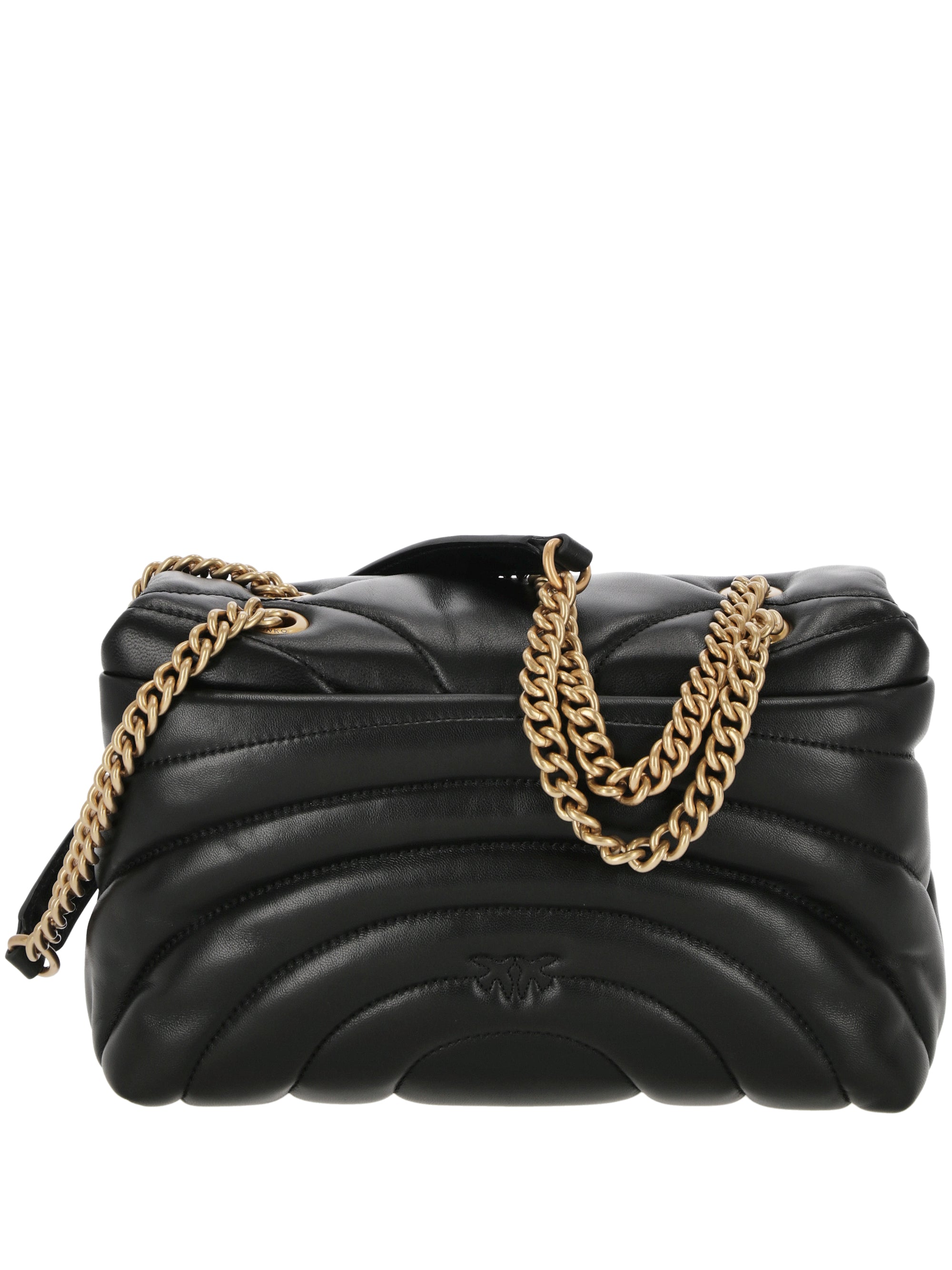 Pinko 100038 Woman NERO-ANTIQUE GOLD Bags.. - Zuklat