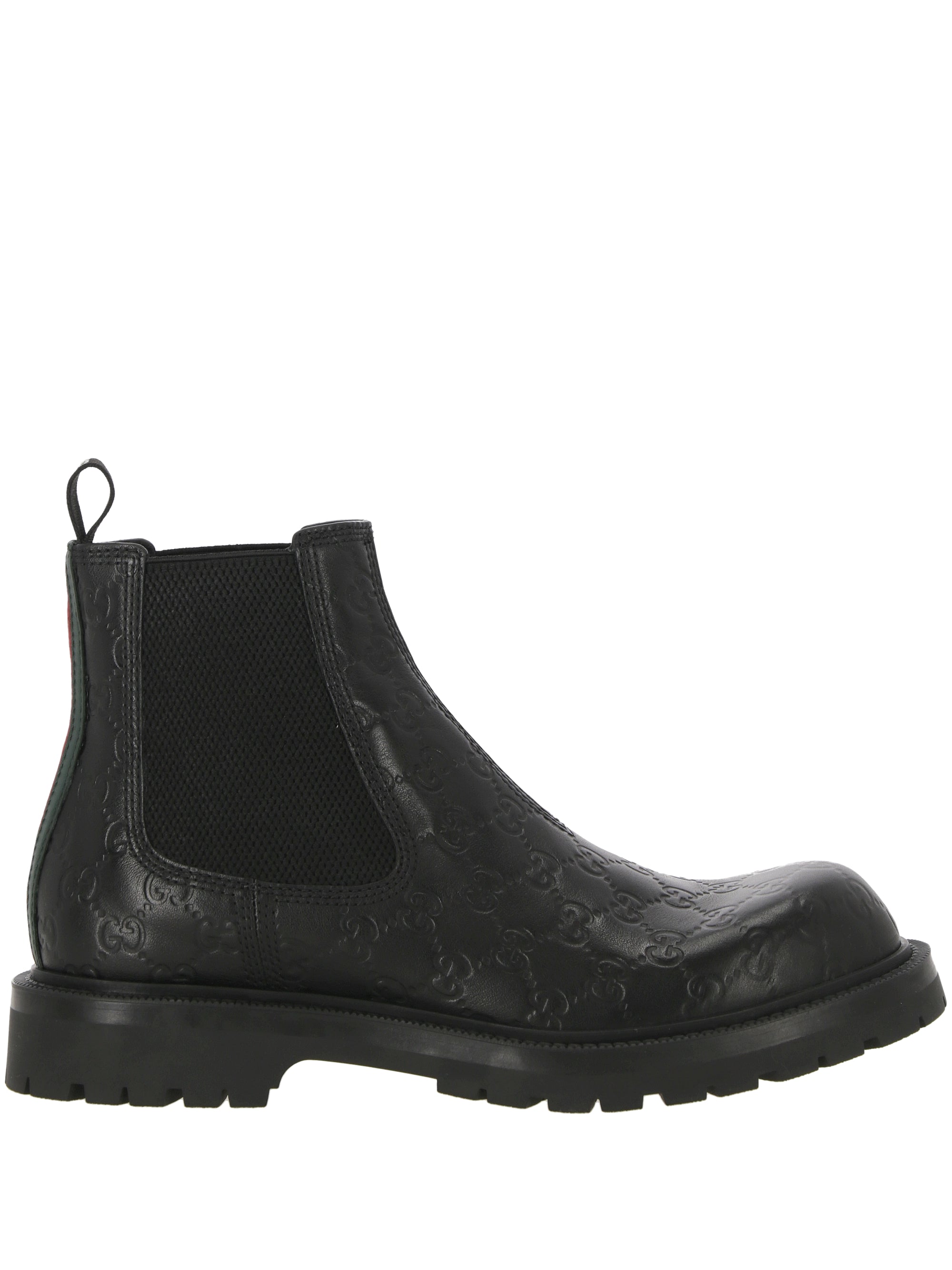 Gucci 794168 Man BLA/GR/RED Boots - Zuklat