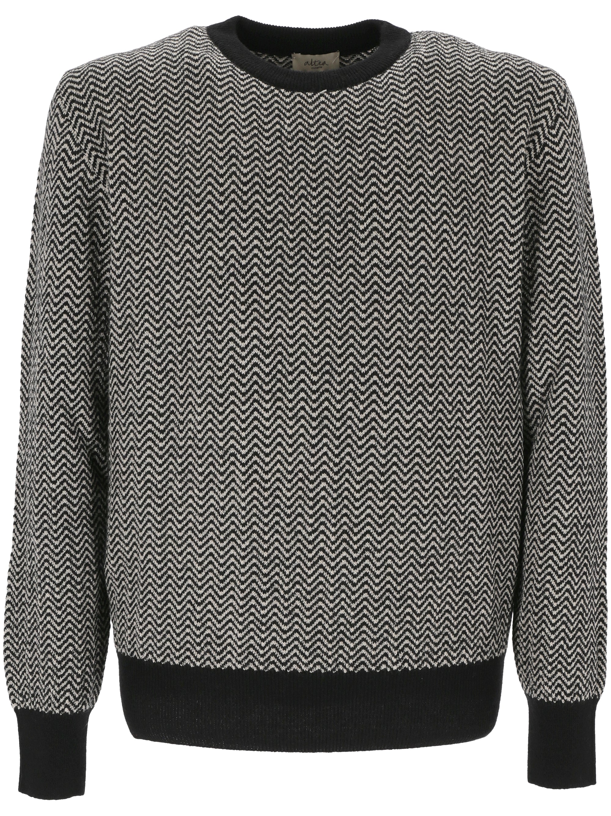 Altea 2461051 Man Black Sweaters - Zuklat