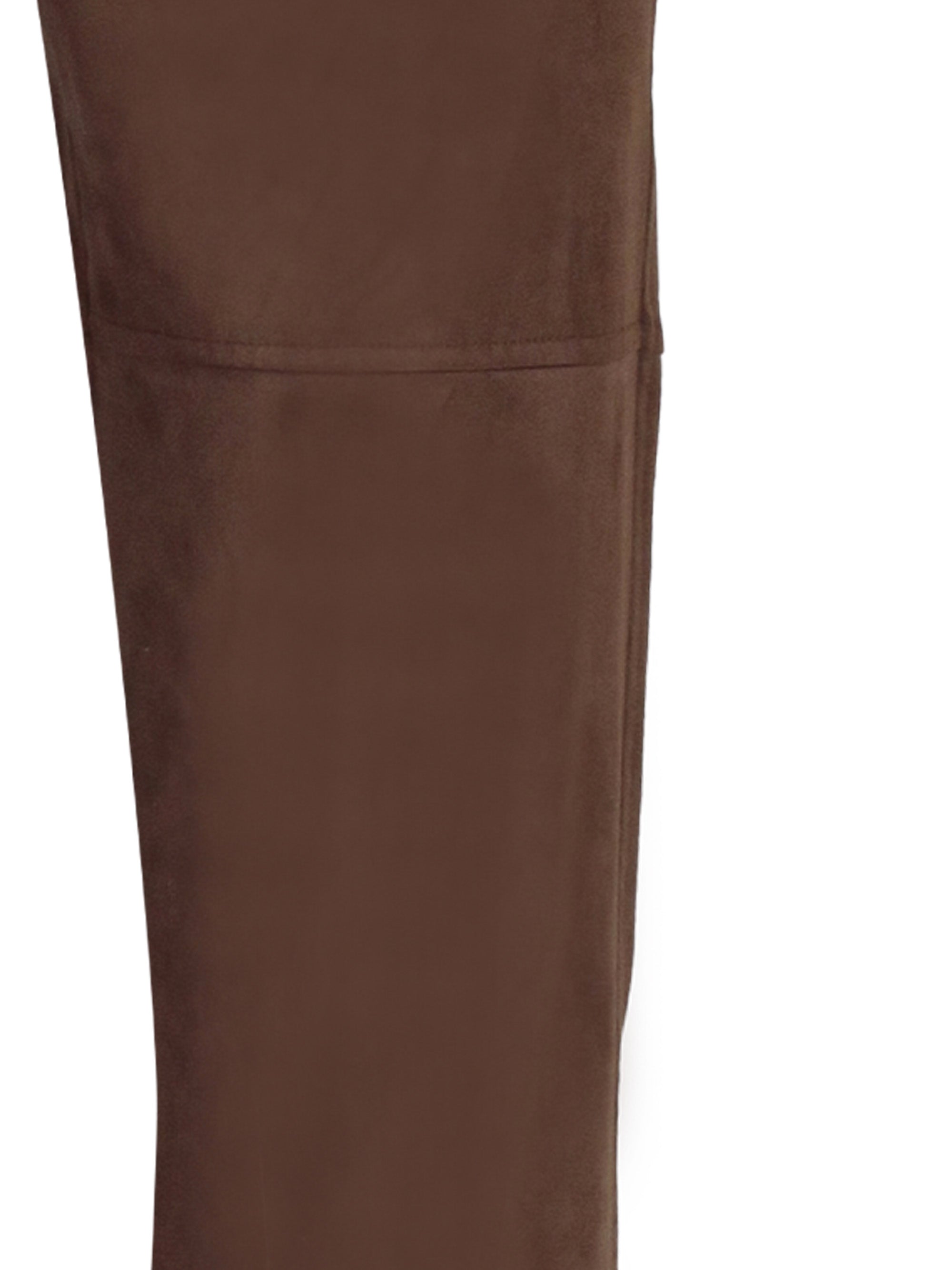 D.EXTERIOR 59763 Woman Camoscio Trousers - Zuklat