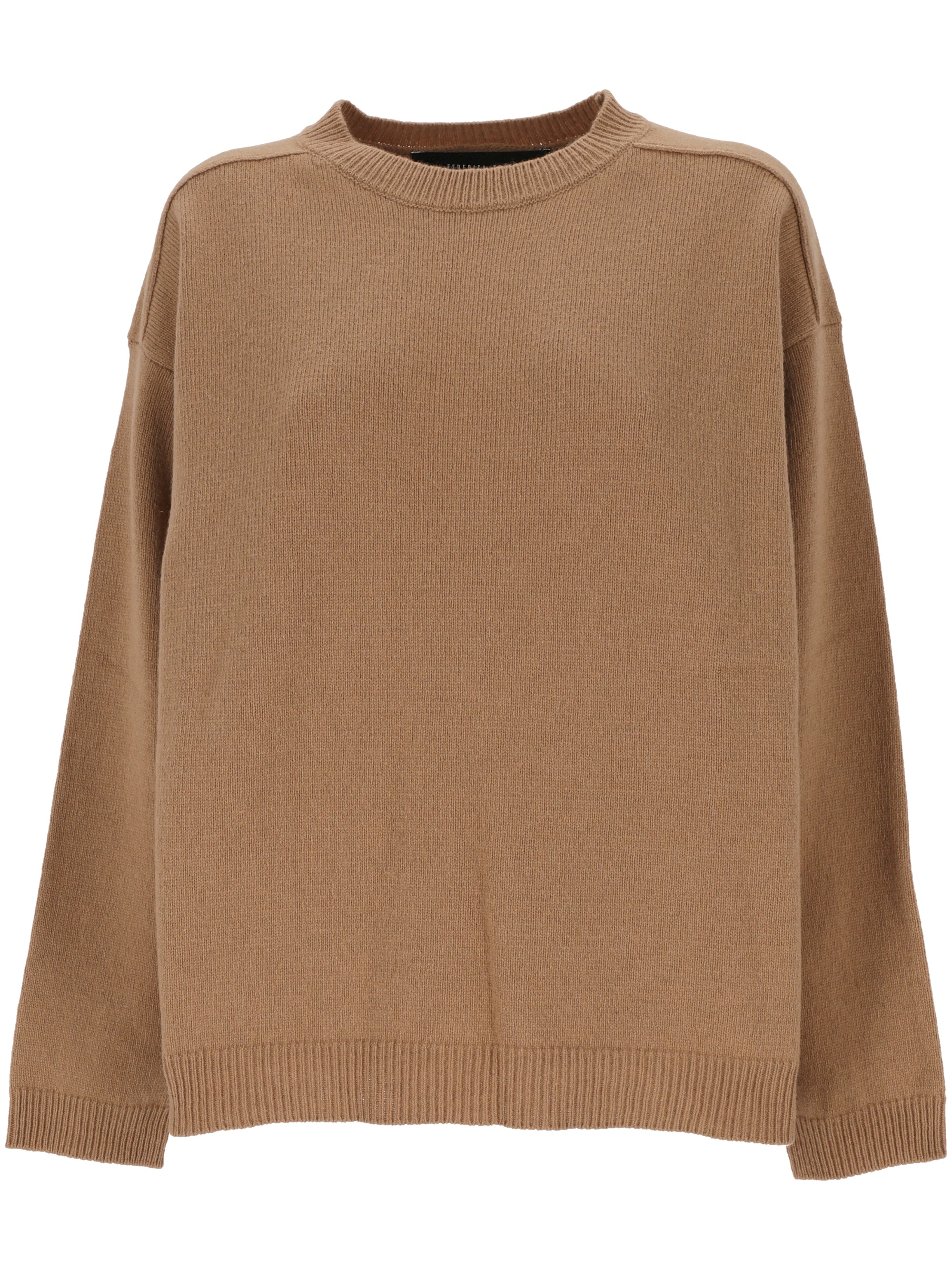 Federica Tosi 32050351 Woman Camel Sweaters - Zuklat