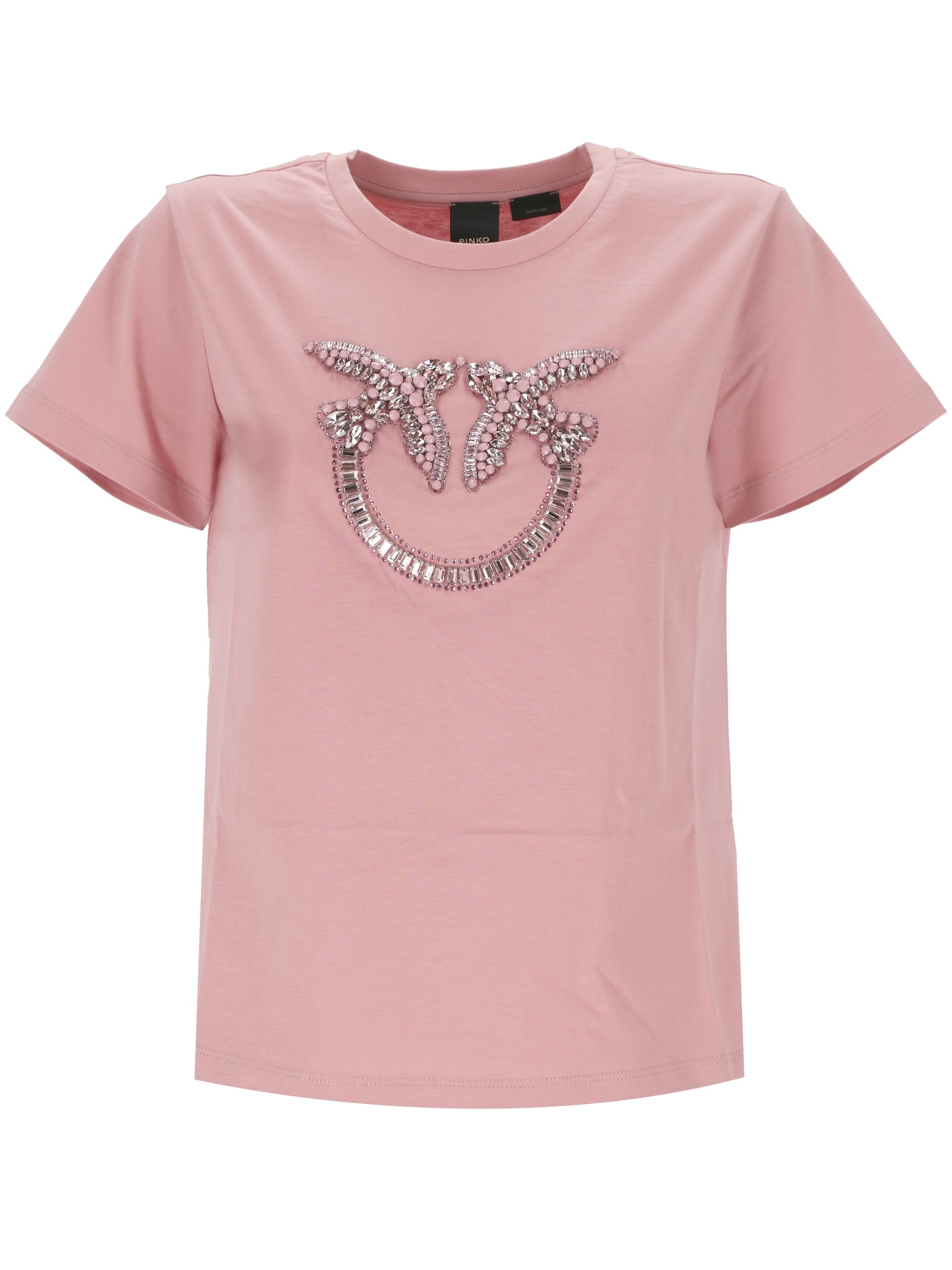 Pinko 100535 Woman ROSA ZEFIRO T-shirts and Polos - Zuklat